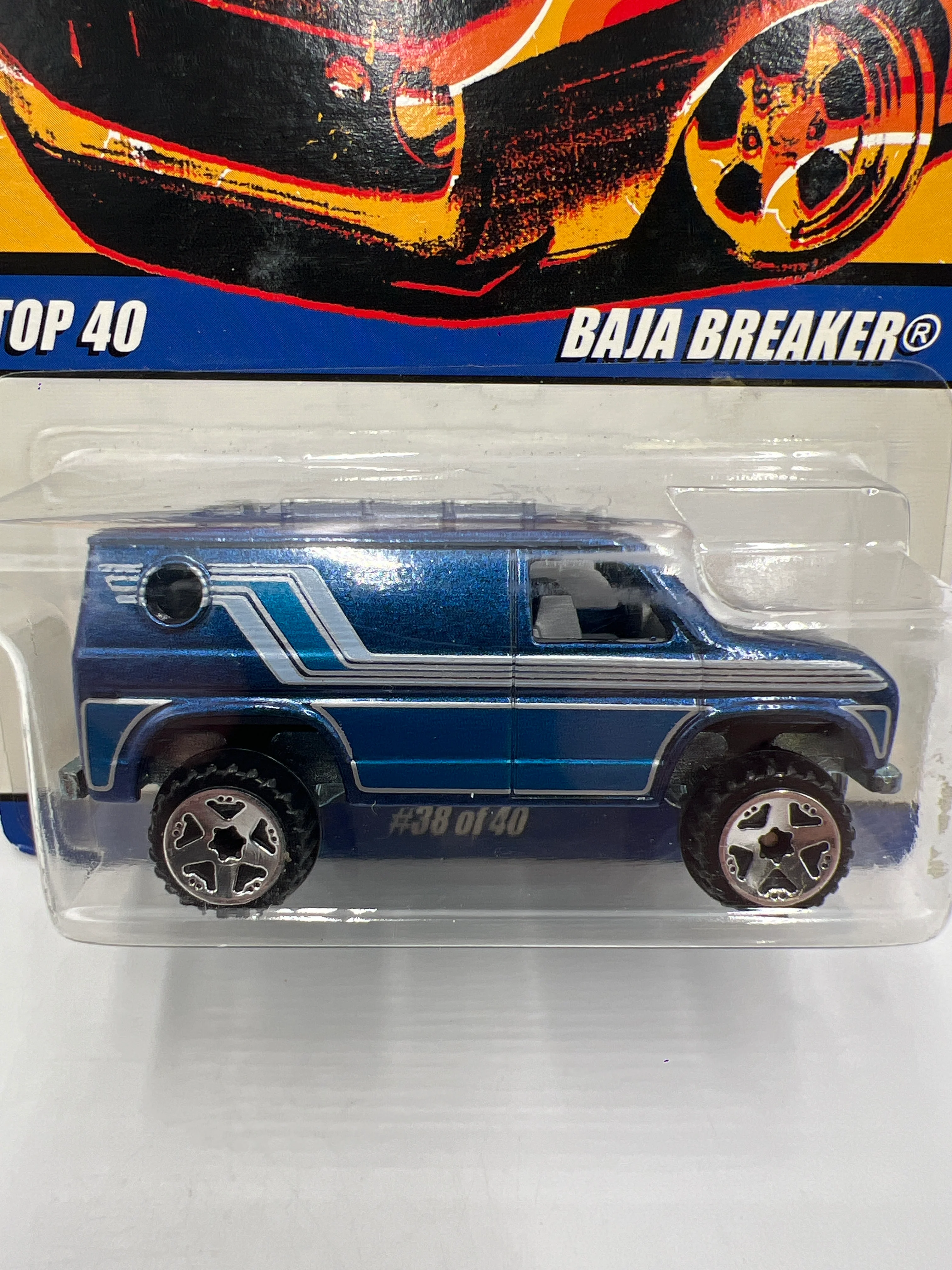 Hot Wheels Since 68 Top 40 #38 Baja Breaker Blue - Image 2