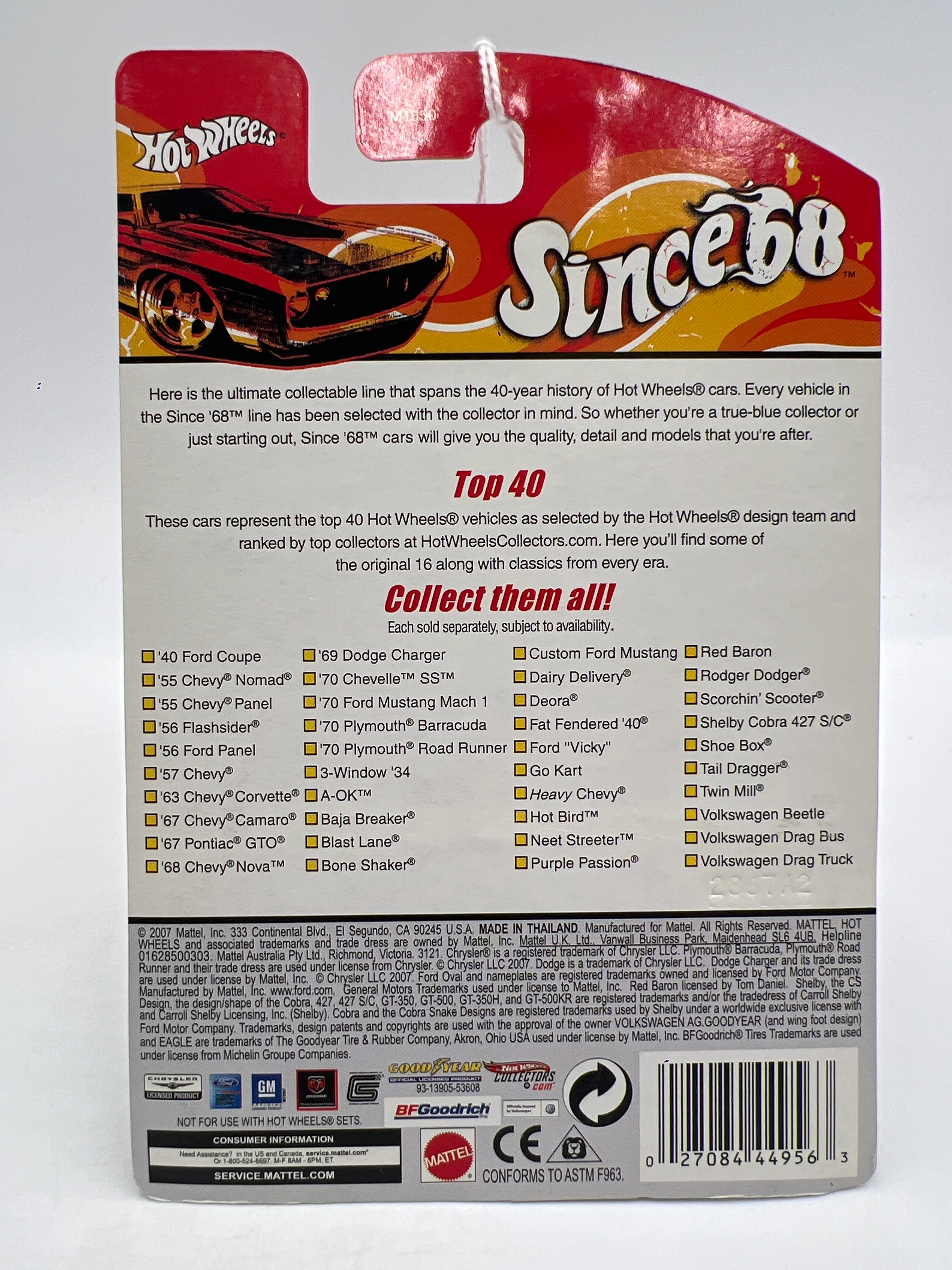 Hot Wheels Since 68 Top 40 #38 Baja Breaker Blue - Image 6