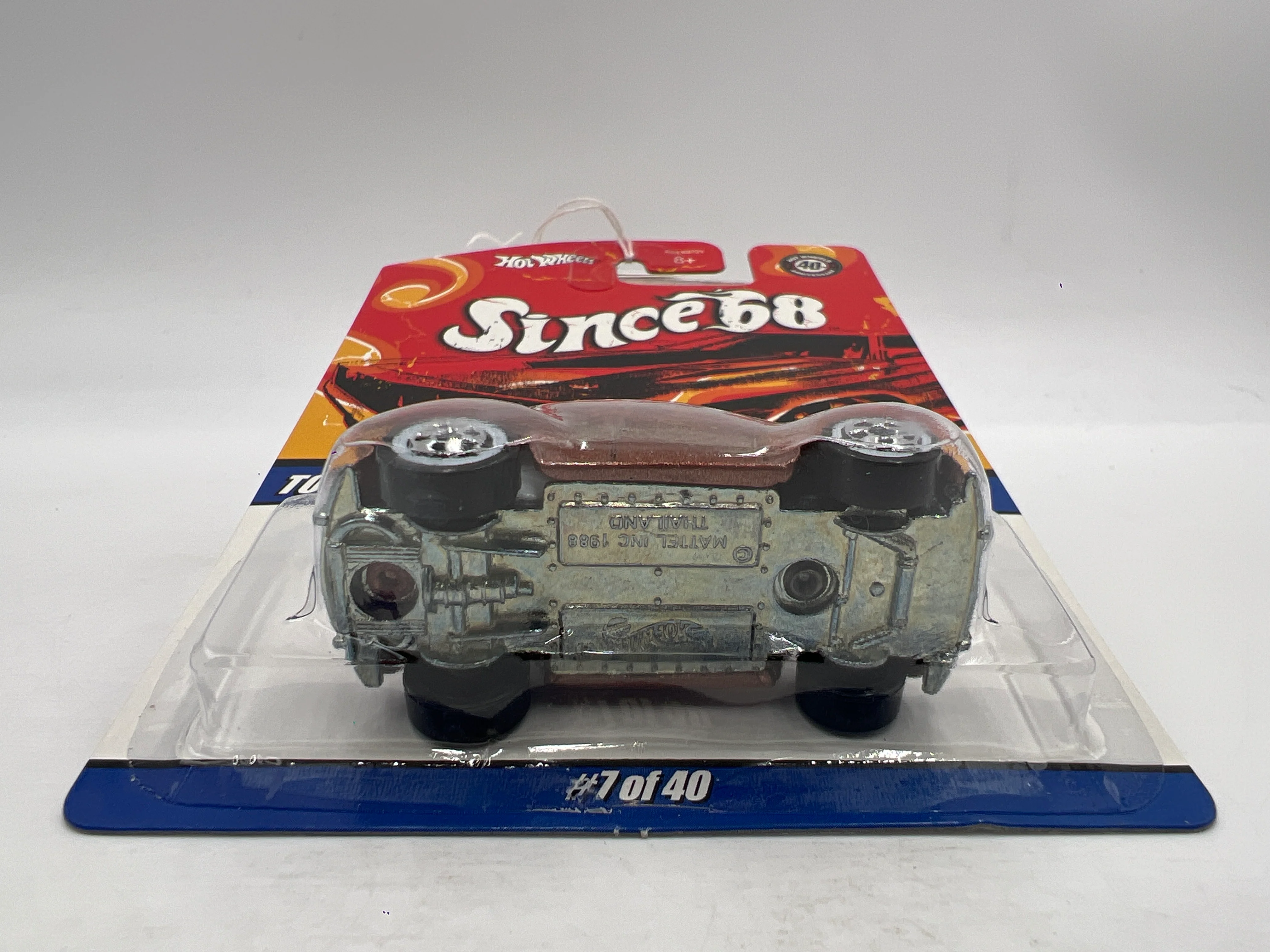 Hot Wheels Since 68 Top 40 #7 Volkswagen Beetle Brown - Image 5