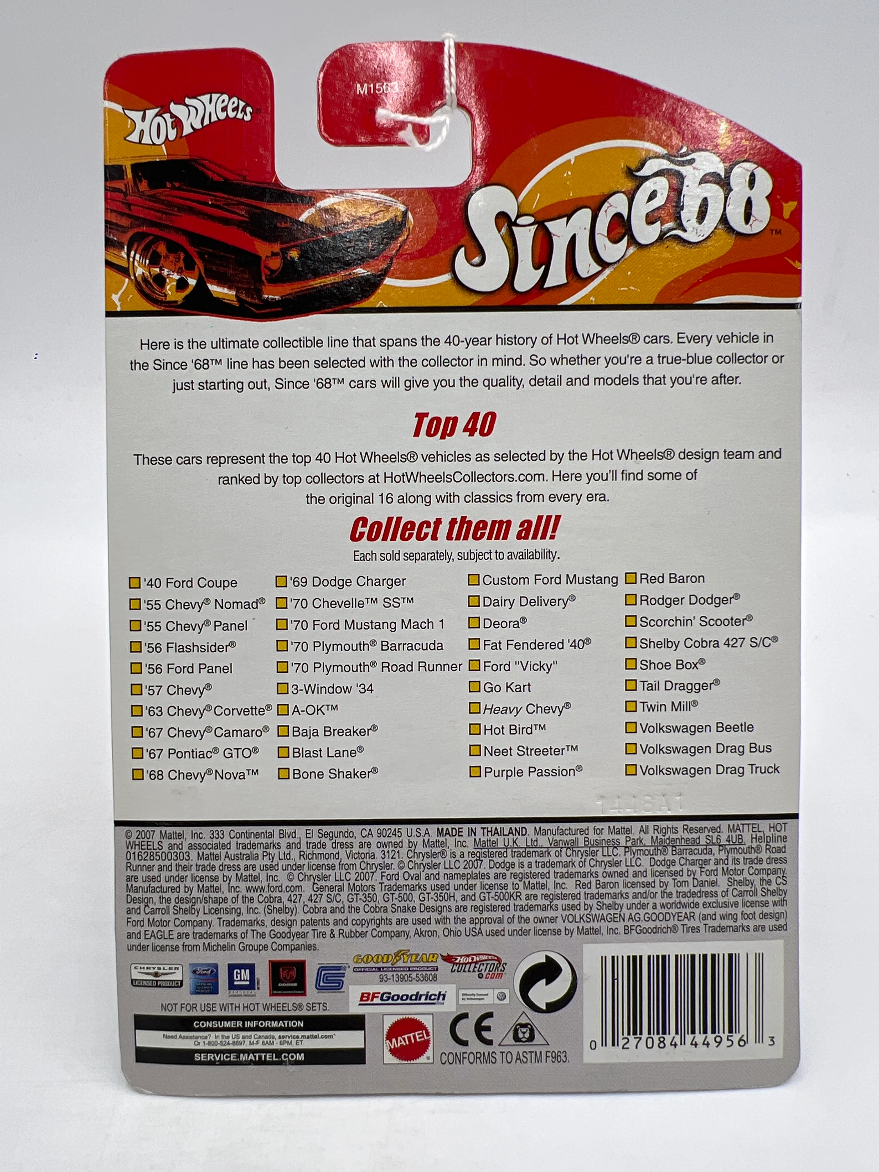 Hot Wheels Since 68 Top 40 #36 Ford Vicky - Image 6
