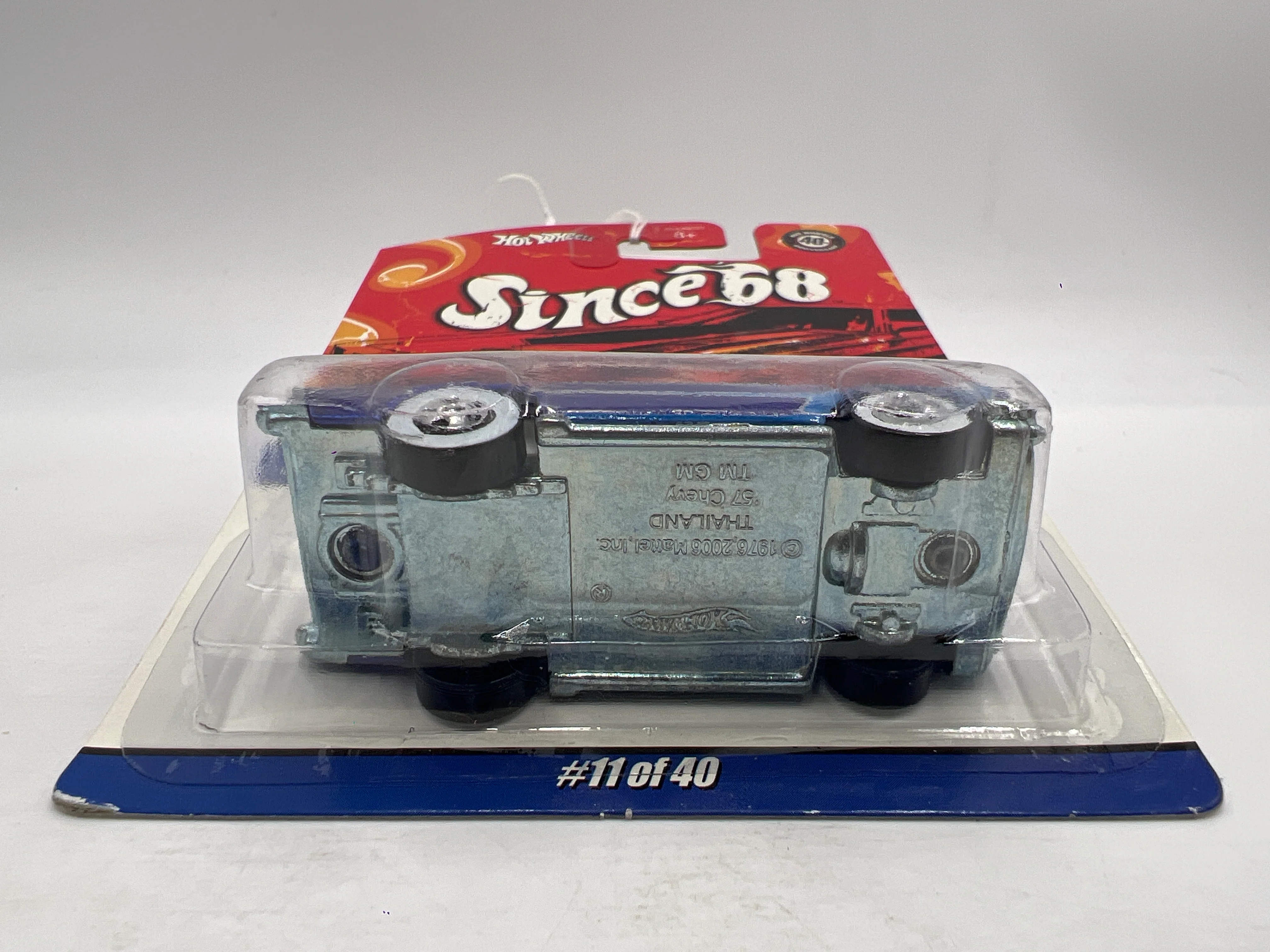 Hot Wheels Since 68 Top 40 #11 57 Chevy Blue - Image 5