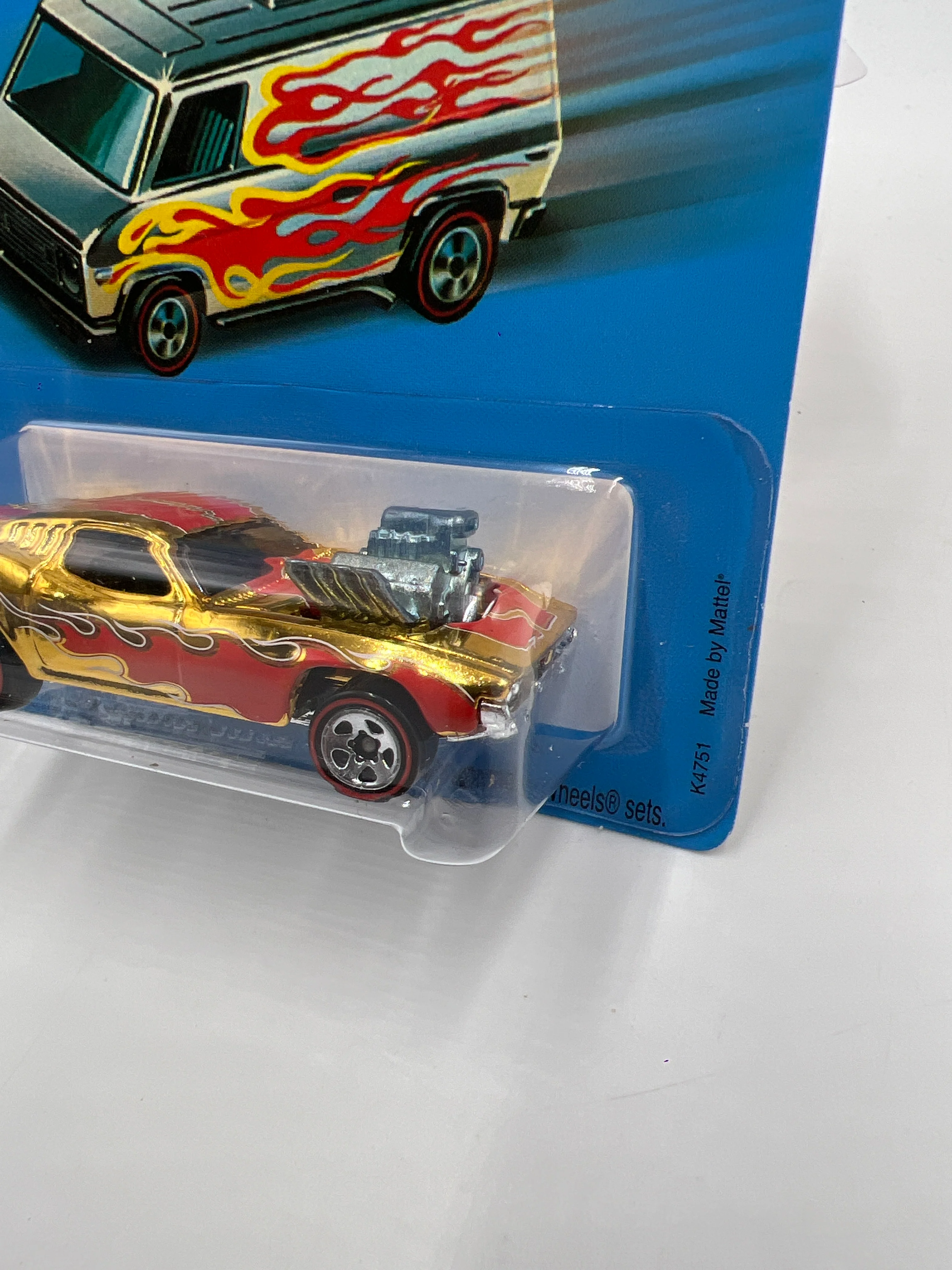 2006 Hot Wheels Super Chromes Rodger Dodger Gold - Image 4