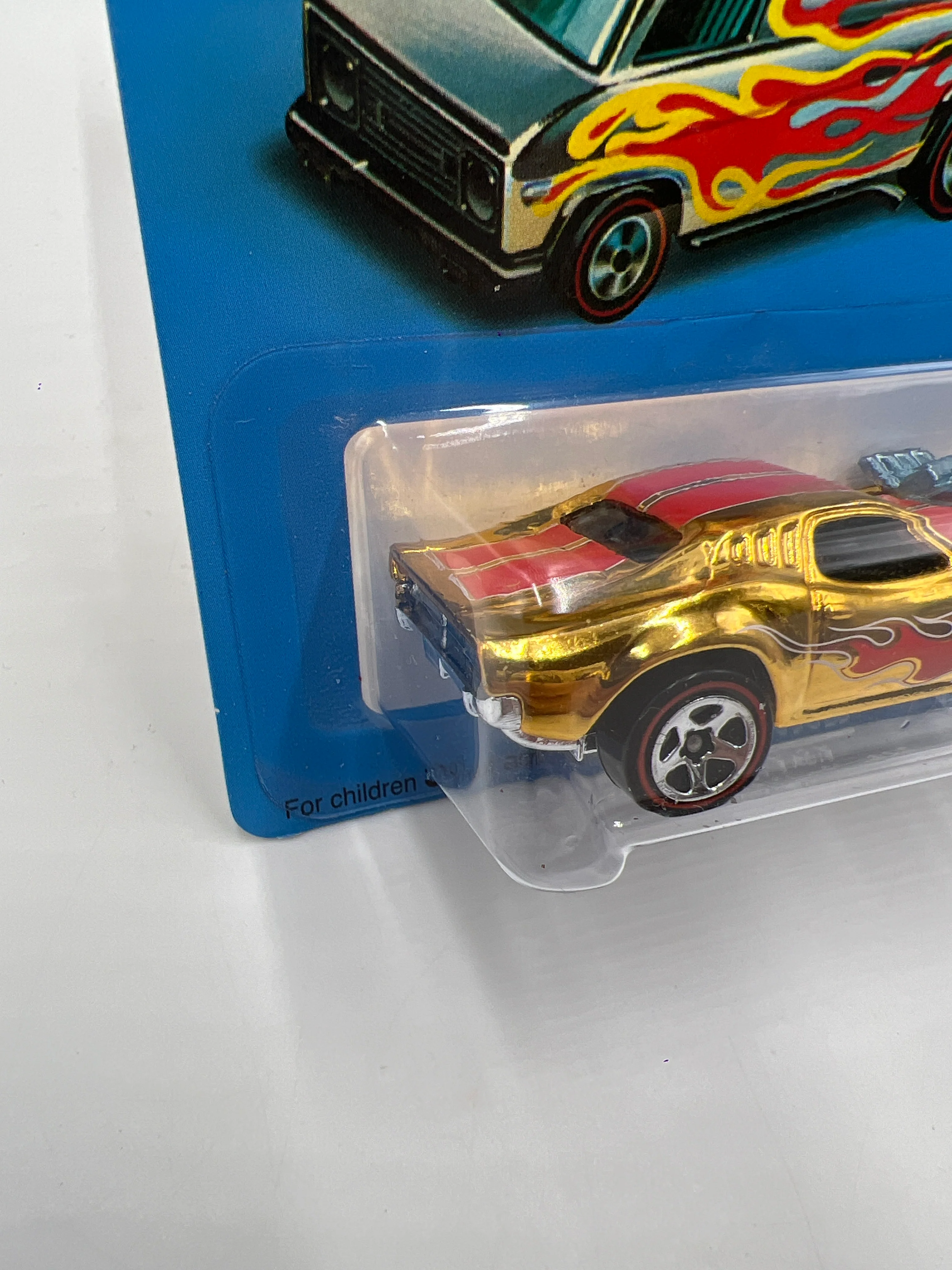 2006 Hot Wheels Super Chromes Rodger Dodger Gold - Image 5