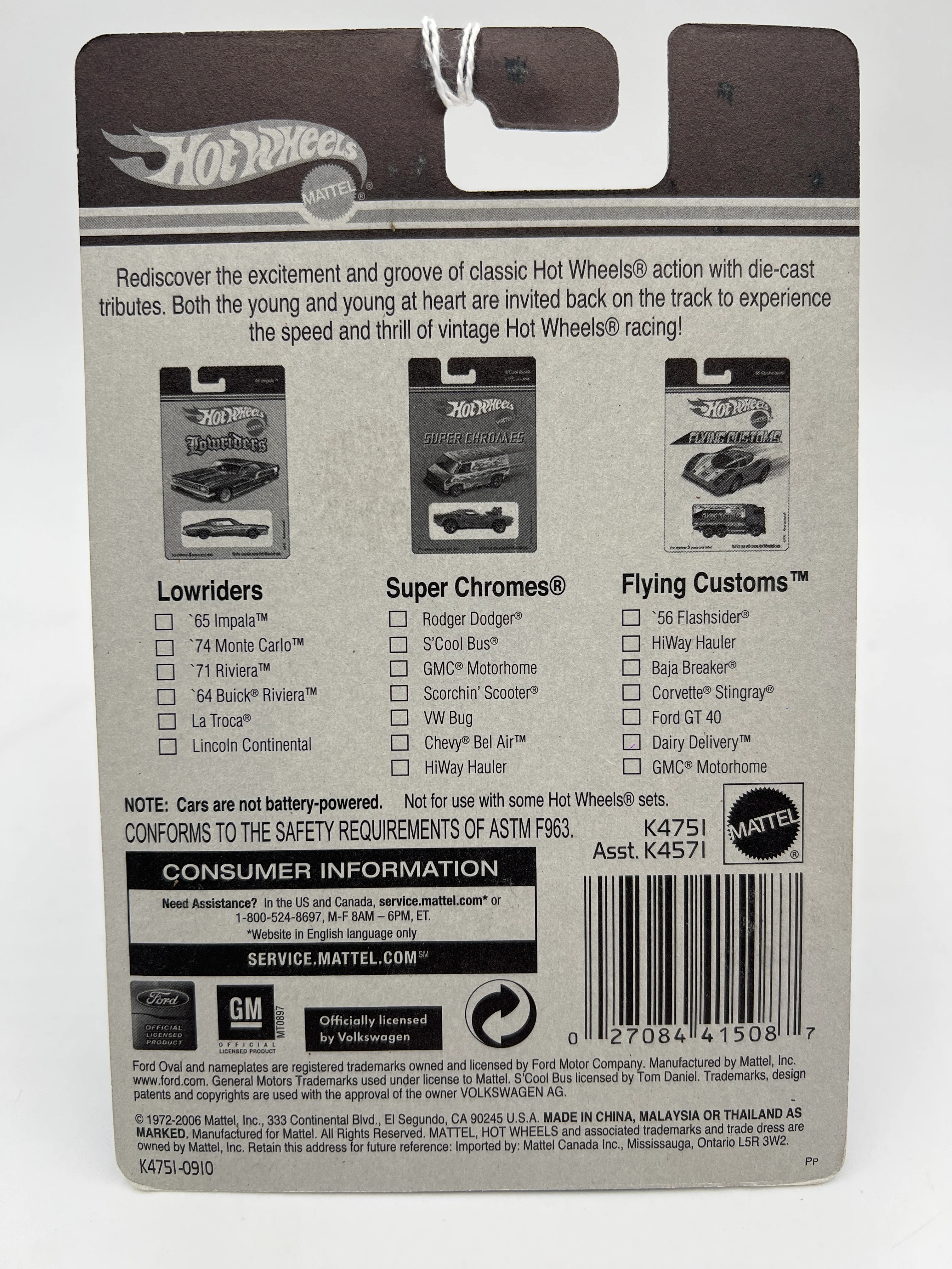 2006 Hot Wheels Super Chromes Rodger Dodger Gold - Image 6