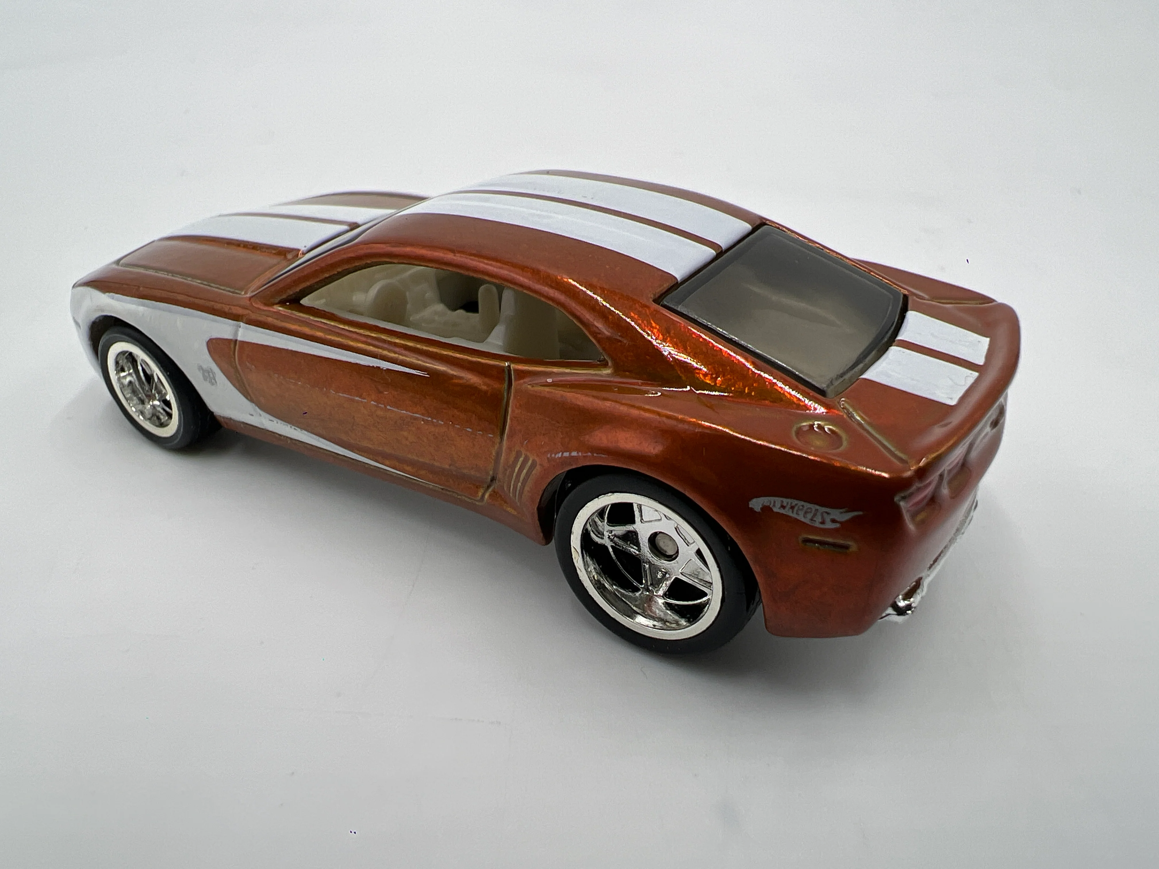 Hot Wheels Super Treasure Hunt Chevy Camaro Concept Orange Loose - Image 3