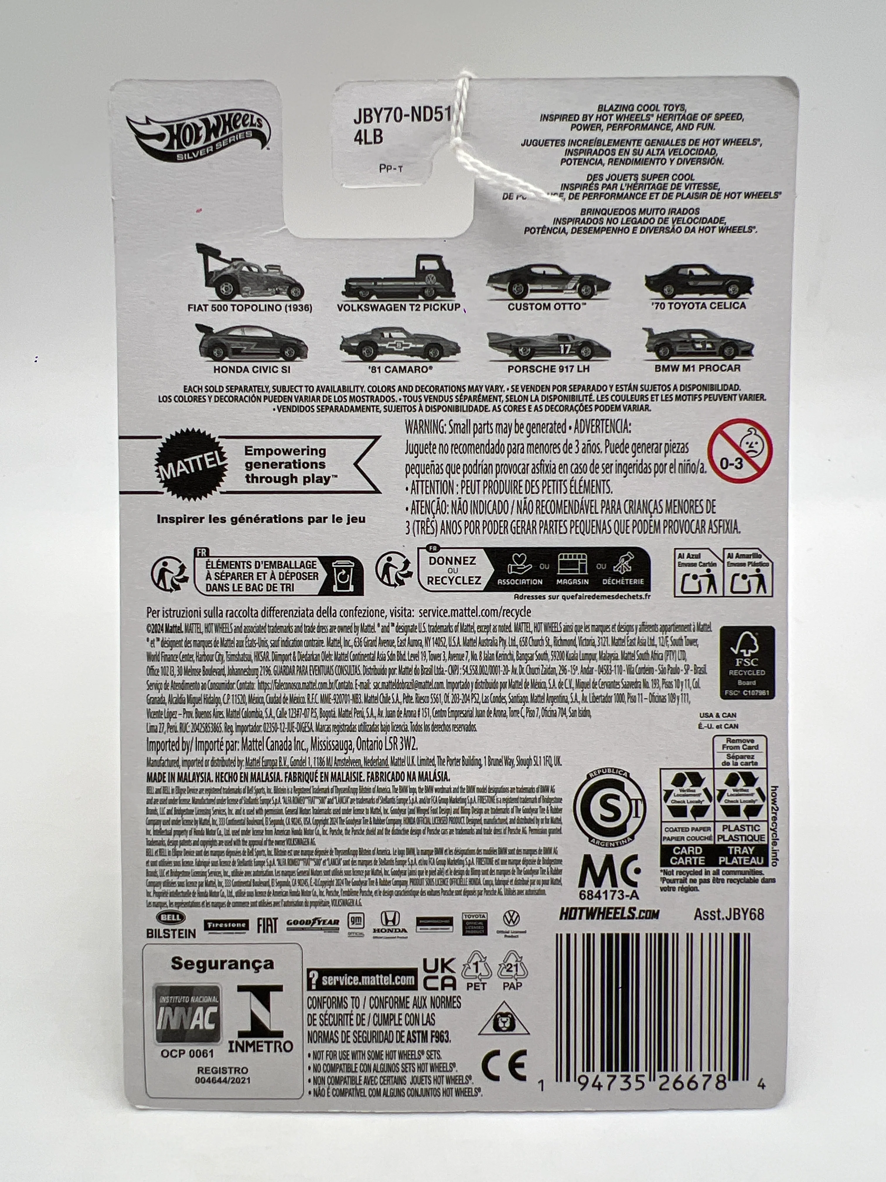 Hot Wheels Target Exclusive The Hot Ones #2 Volkswagen T2 Pickup Purple 164C - Image 6