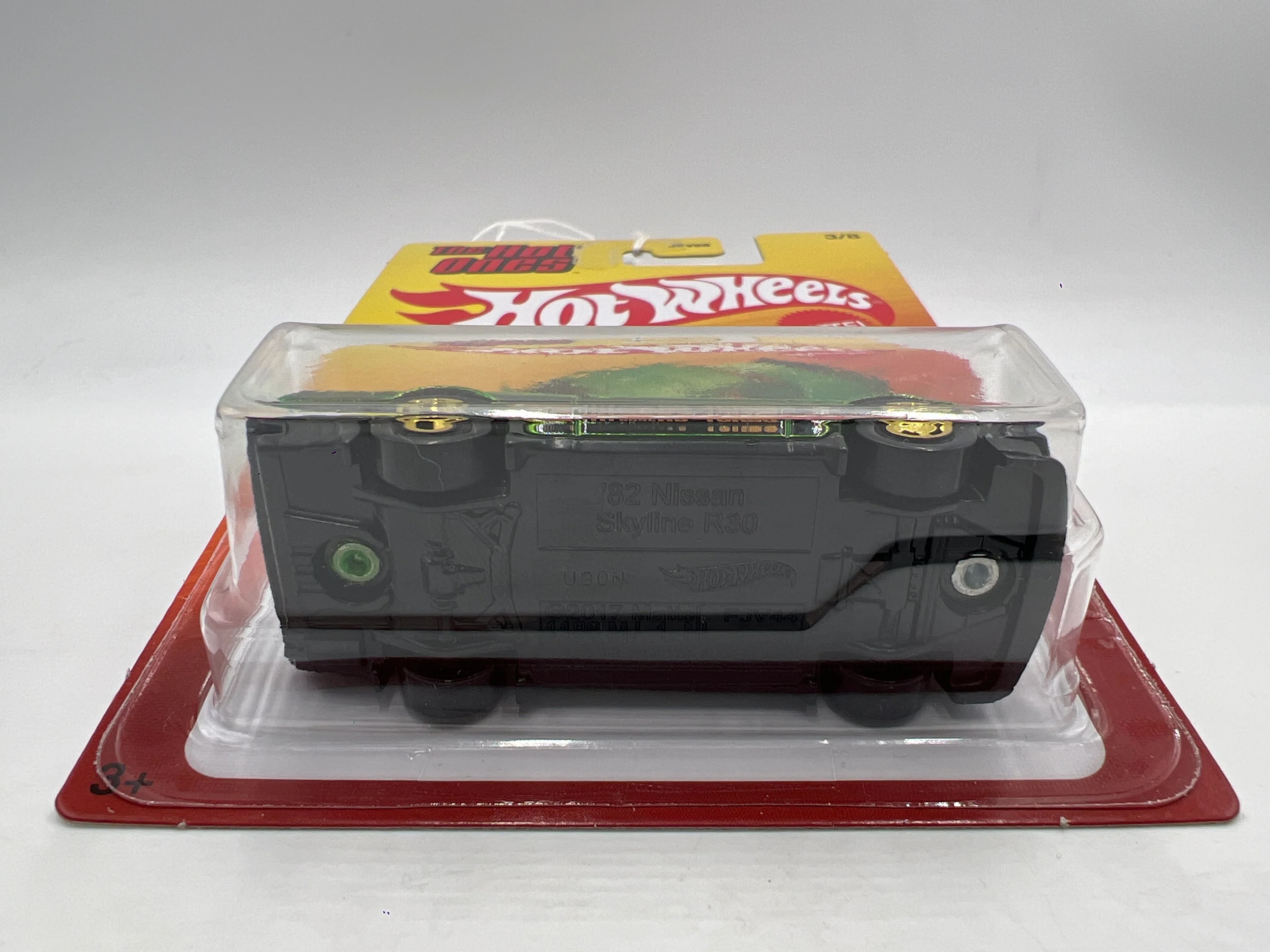 Hot Wheels Target Exclusive The Hot Ones #3 Nissan Skyline RS KDR30 Green 152G - Image 5