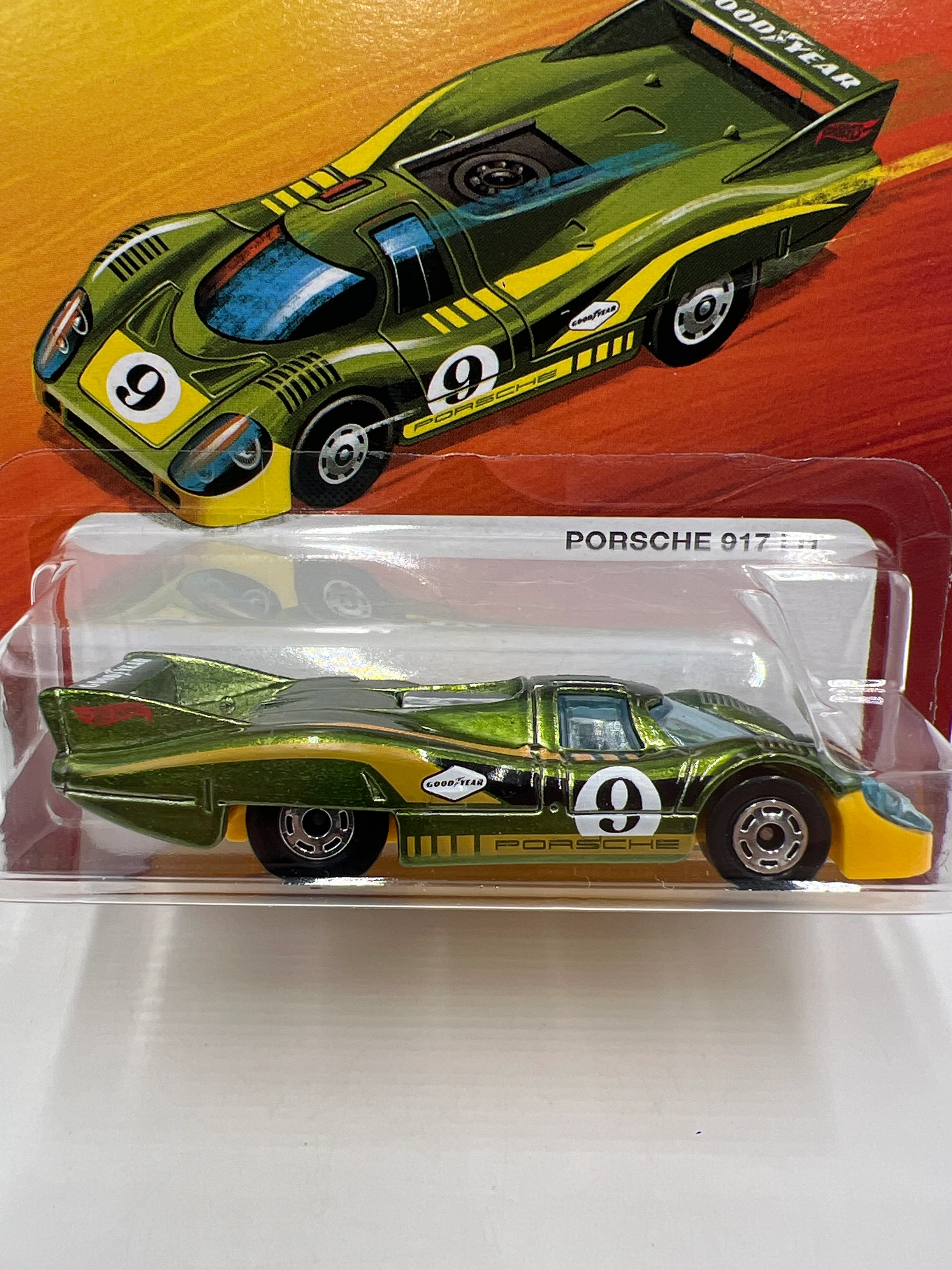 Hot Wheels Target Exclusive The Hot Ones #4 Porsche 917 LH Green - Image 2