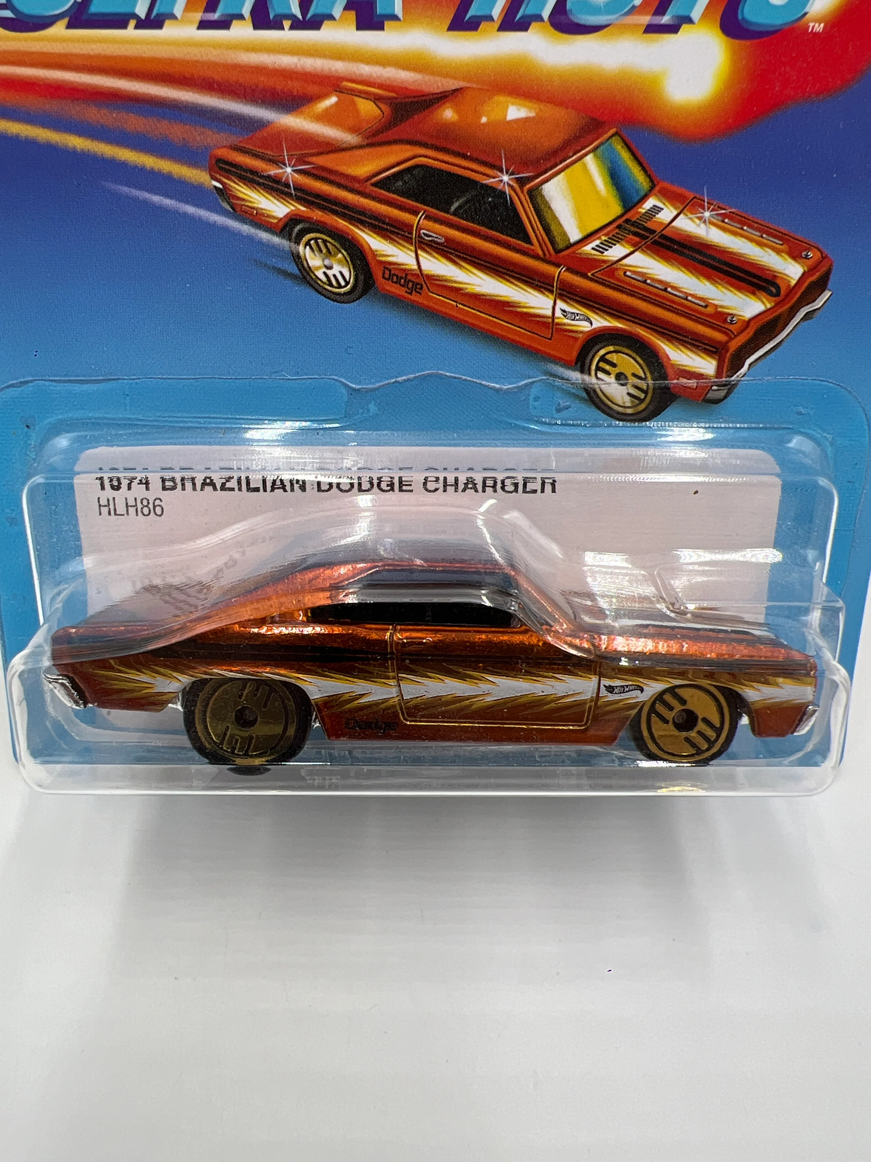 Hot Wheels Target Exclusive Ultra Hots #2 1974 Brazilian Dodge Charger 153B - Image 2