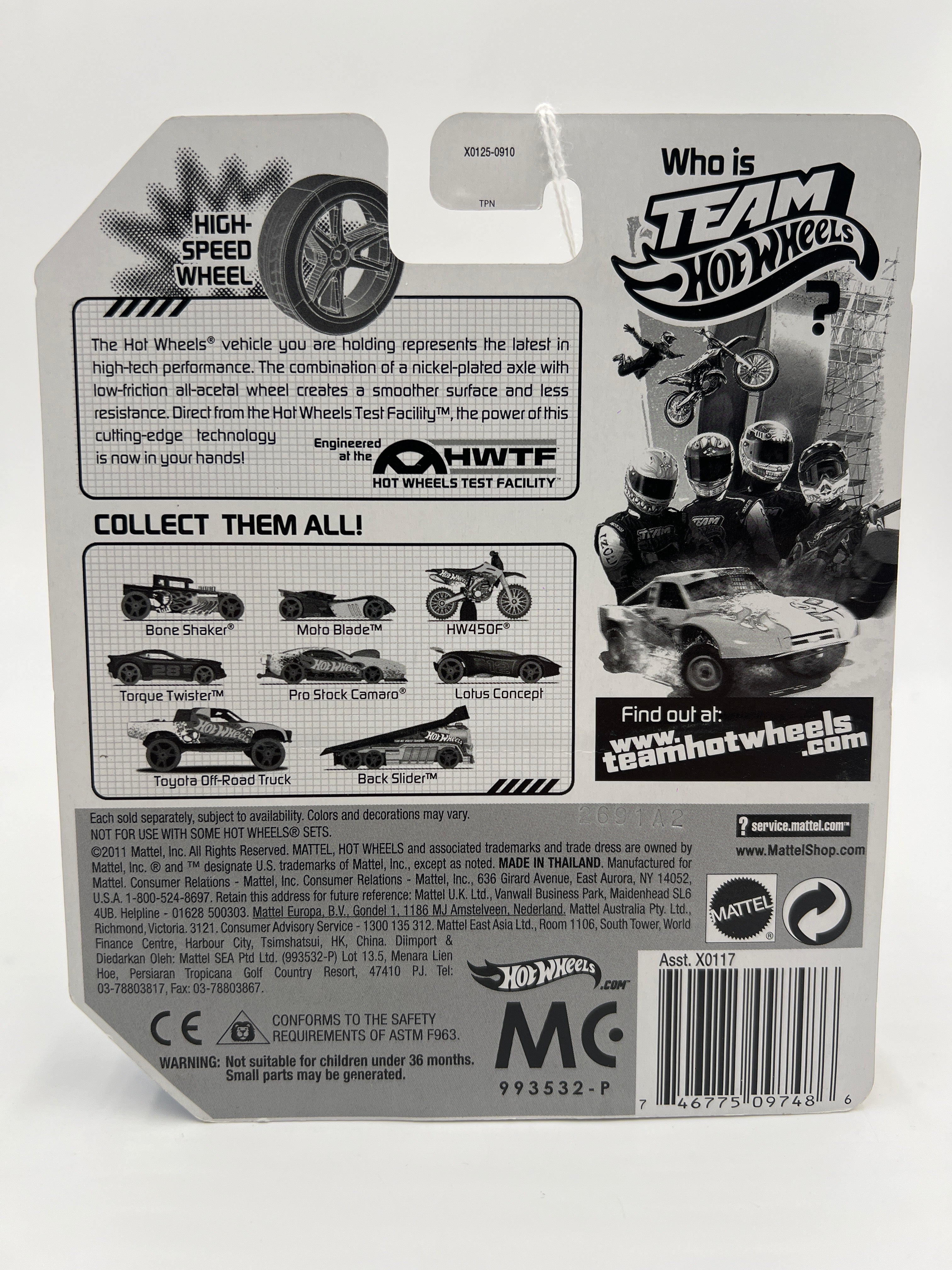 Hot Wheels Team Hot Wheels High-Speed Wheel Lotus Concept SR - Image 7