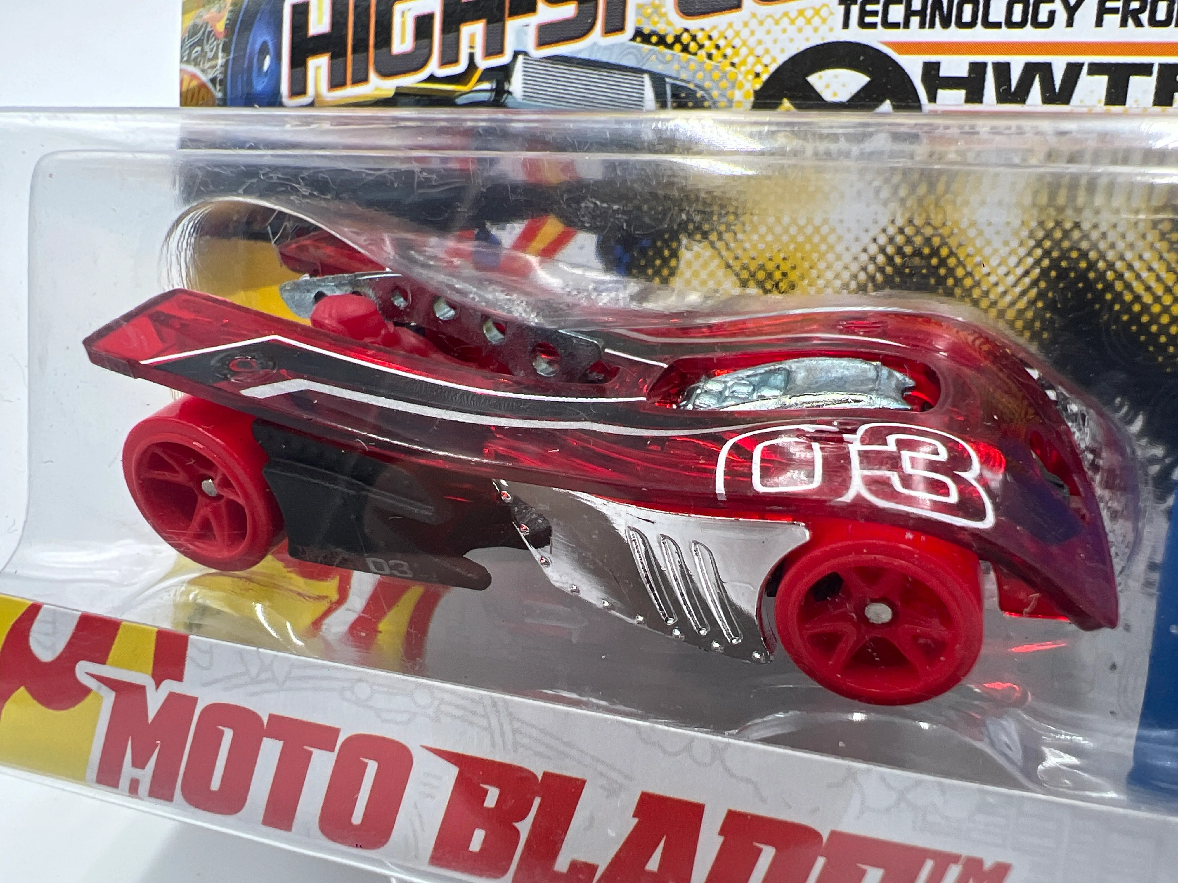 Hot Wheels Team Hot Wheels High-Speed Wheel Moto Blade SR - Image 3