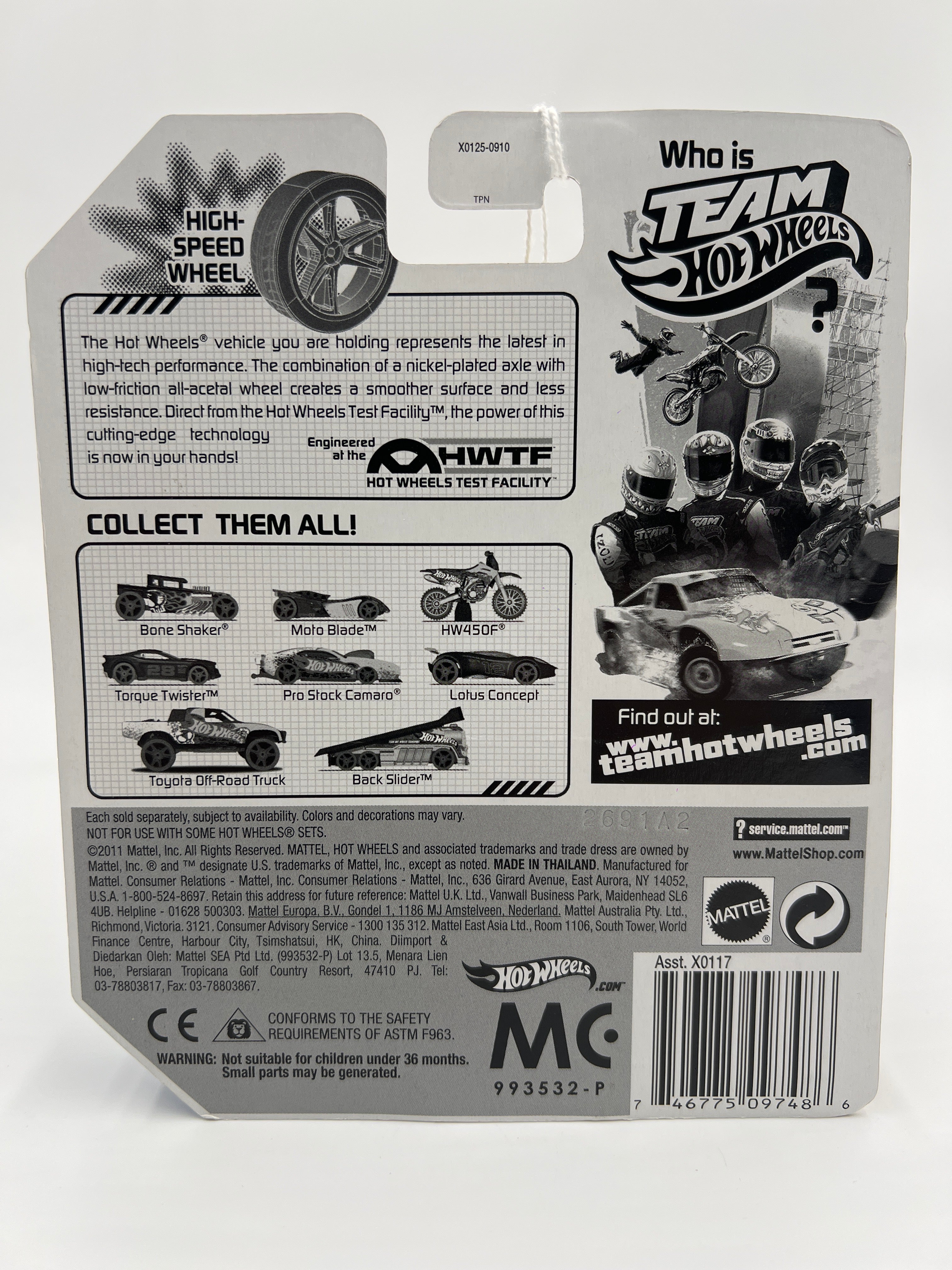 Hot Wheels Team Hot Wheels High-Speed Wheel Torque Twister SR - Image 8