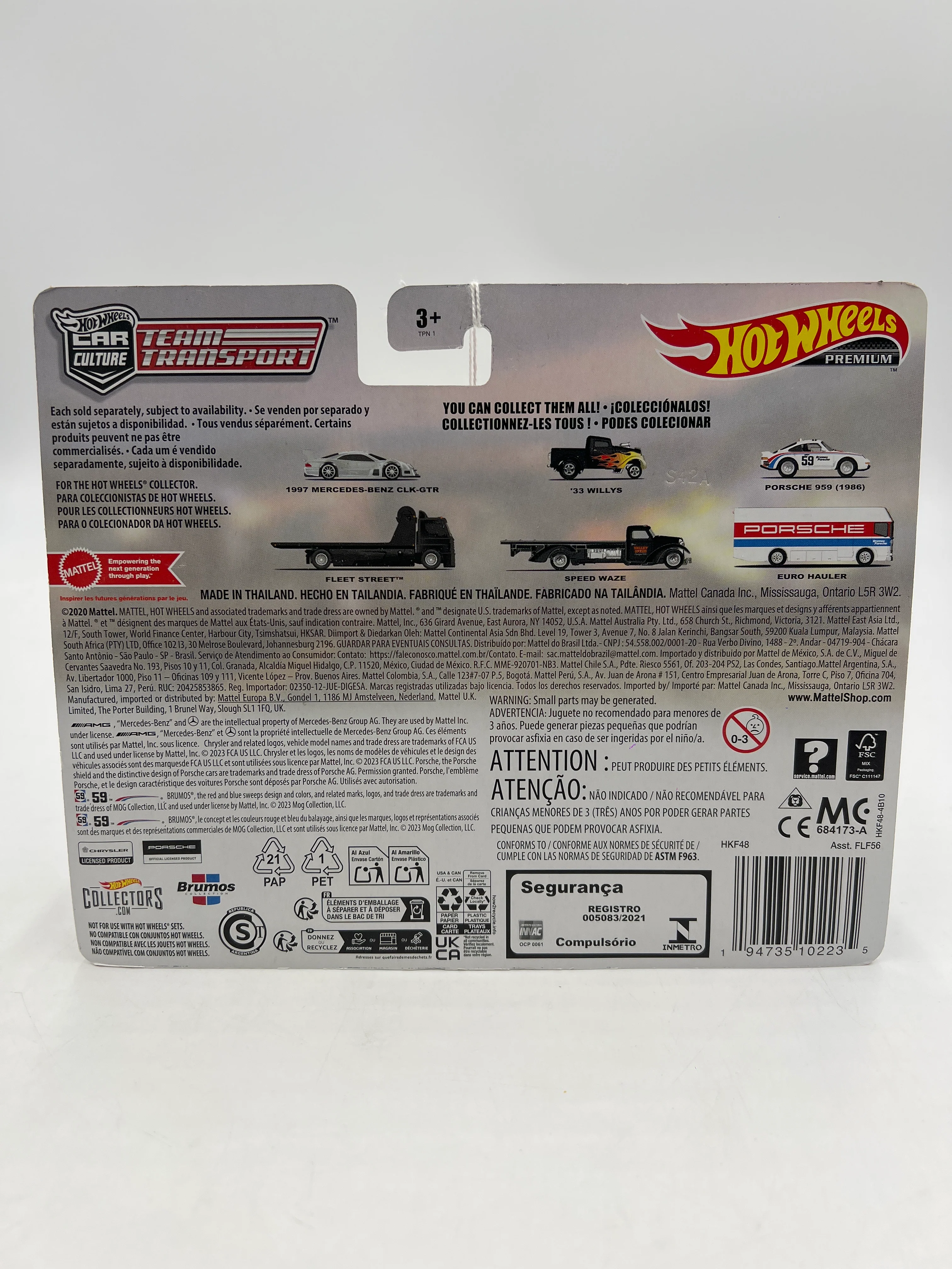 2023 Hot Wheels Team Transport #60 33 Willys & Speed Waze 281i - Image 6