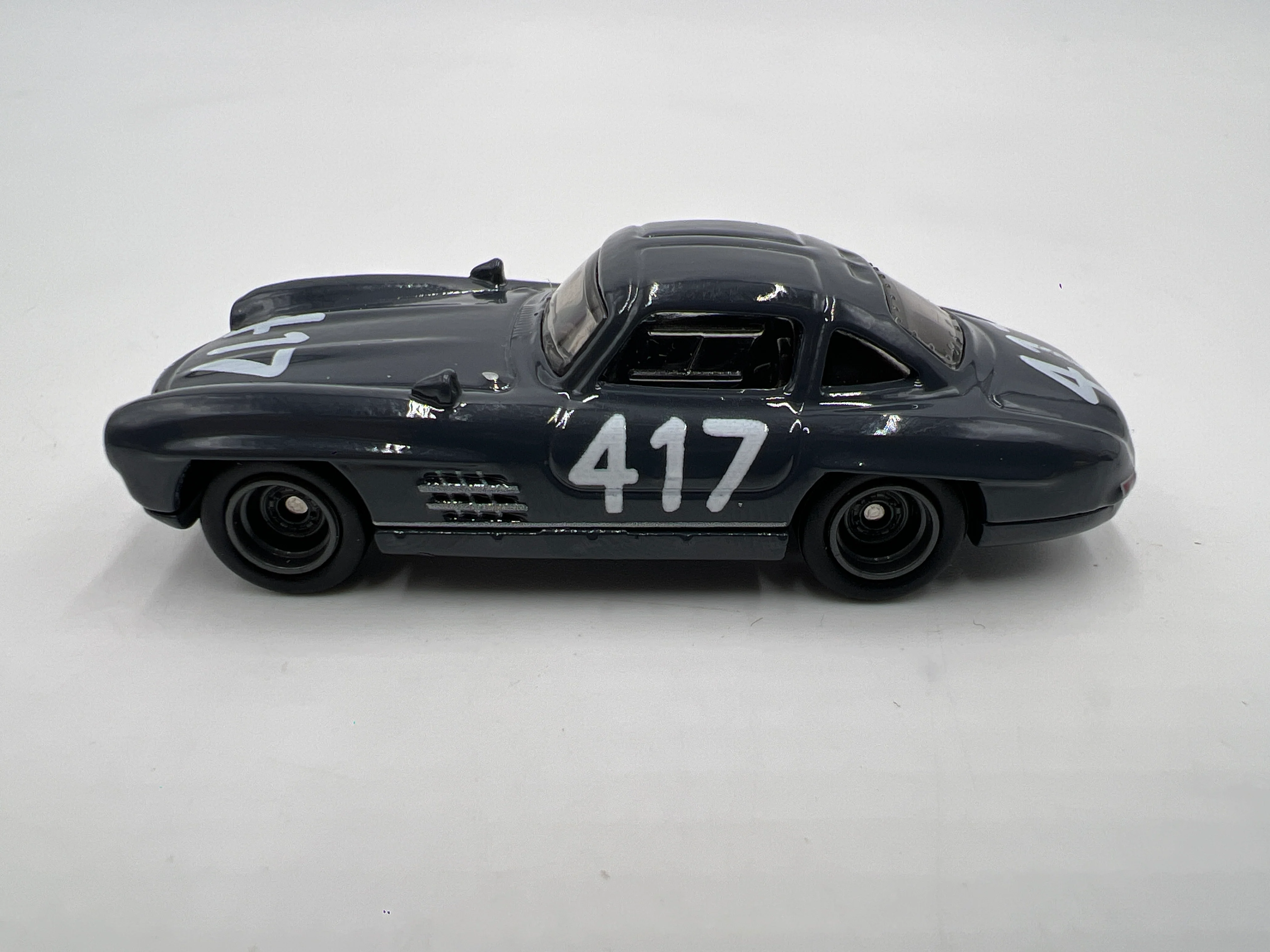Hot Wheels Diorama Premium Mercedes-Benz 300 SL Gray Loose - Image 5