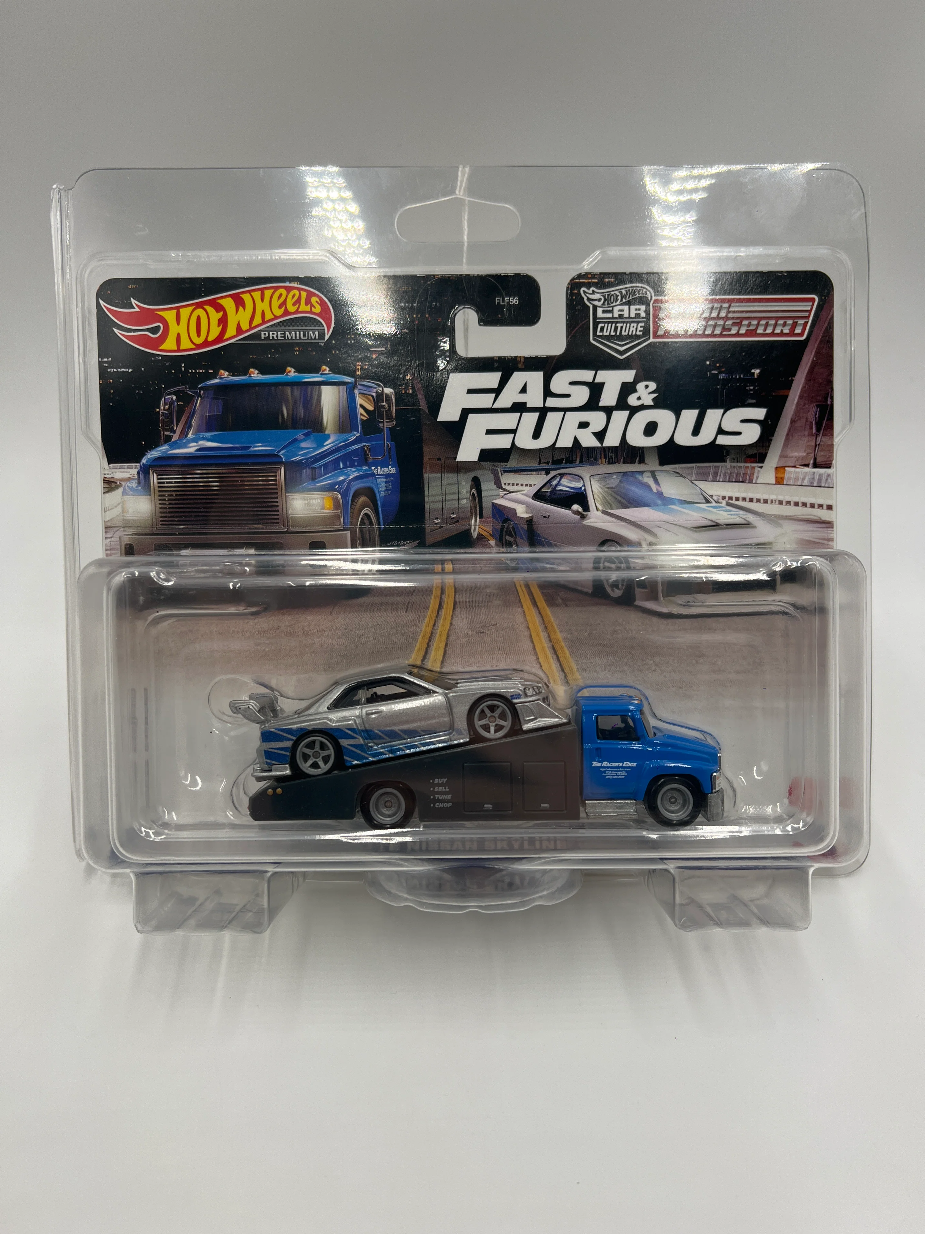 Hot Wheels Team Transport Fast & Furious LB-ER34 Super Silhouette Nissan Skyline & Carry On W/Protector - Image 7