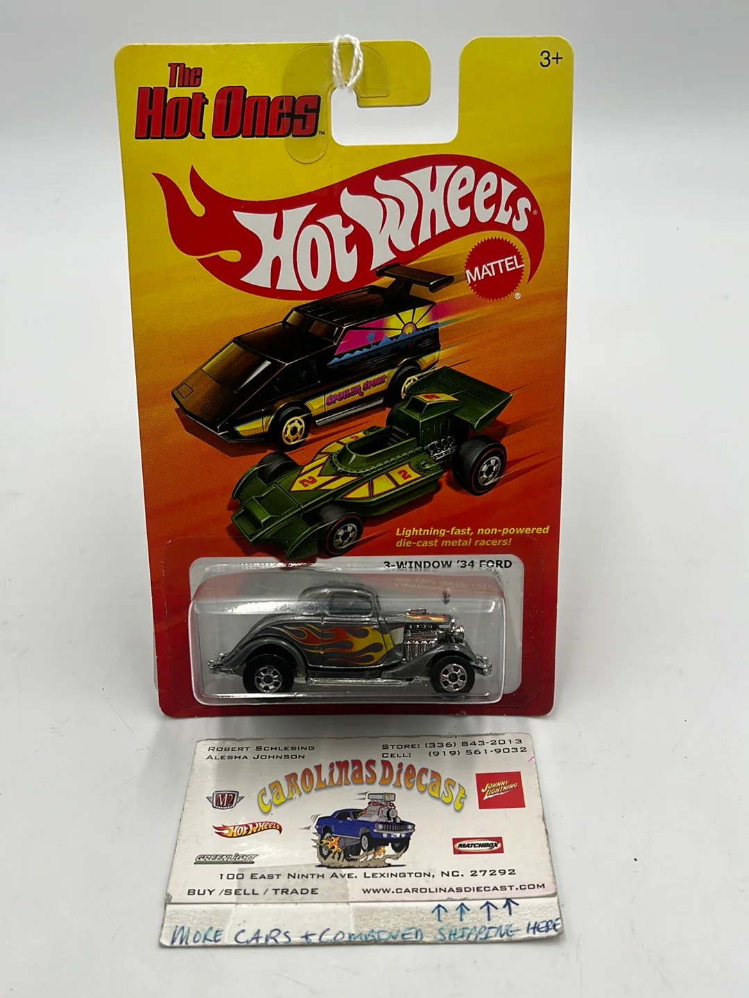 Hot Wheels The Hot Ones 3 Window ‘34 Ford 158A