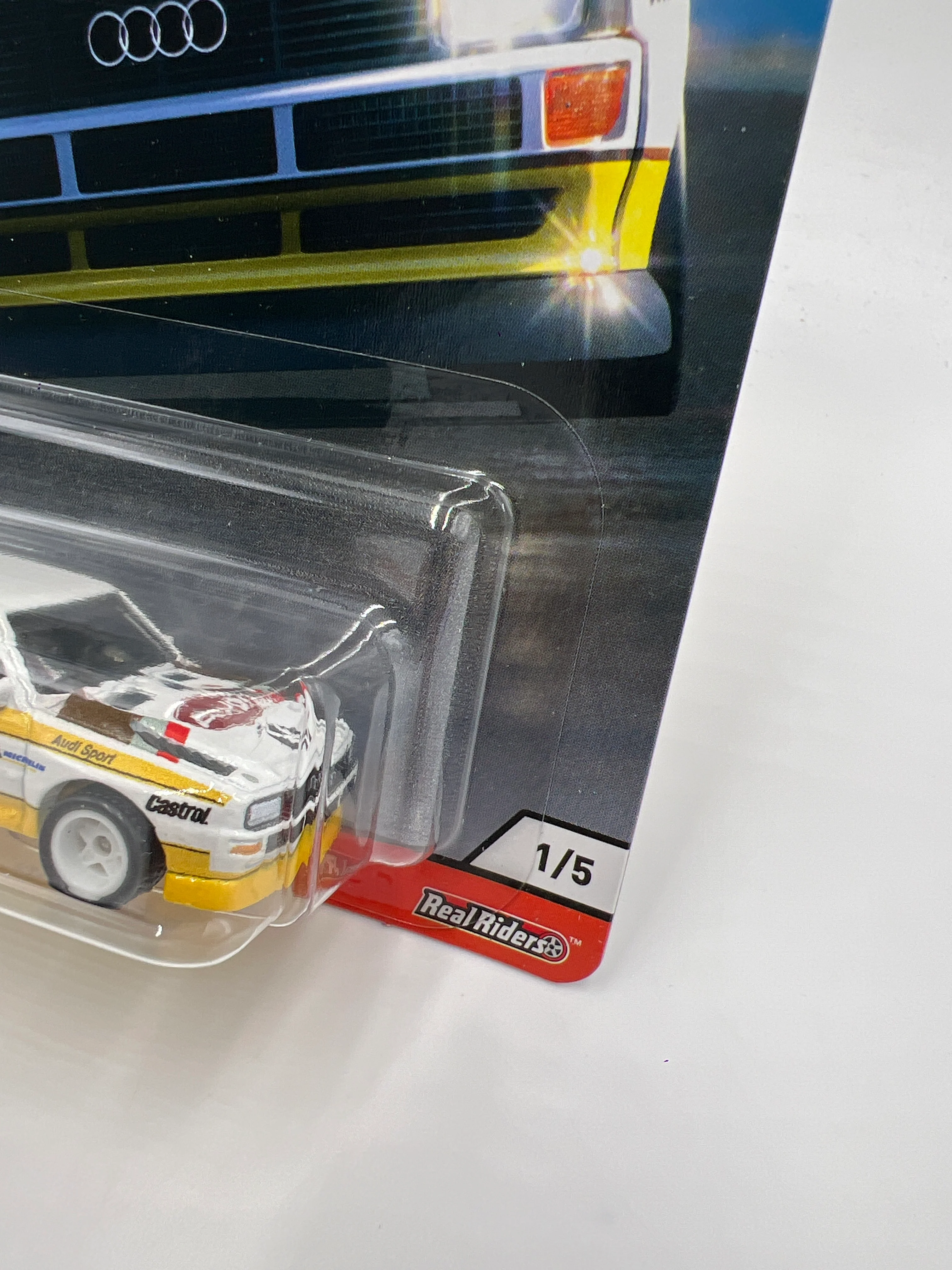 Hot Wheels Premium Thrill Climbers #1 Audi Sport Quattro W/Protector - Image 3