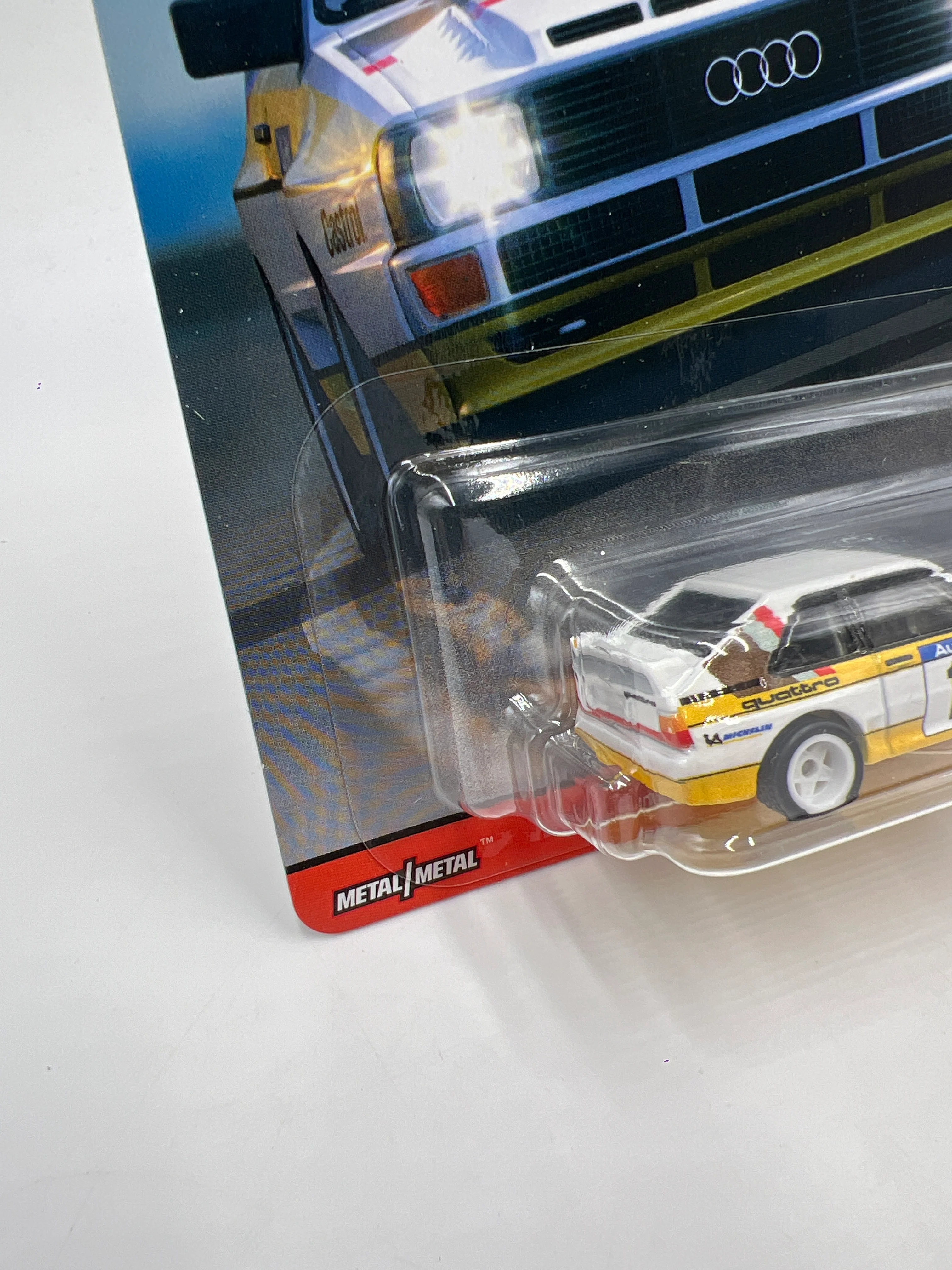 Hot Wheels Premium Thrill Climbers #1 Audi Sport Quattro W/Protector - Image 4