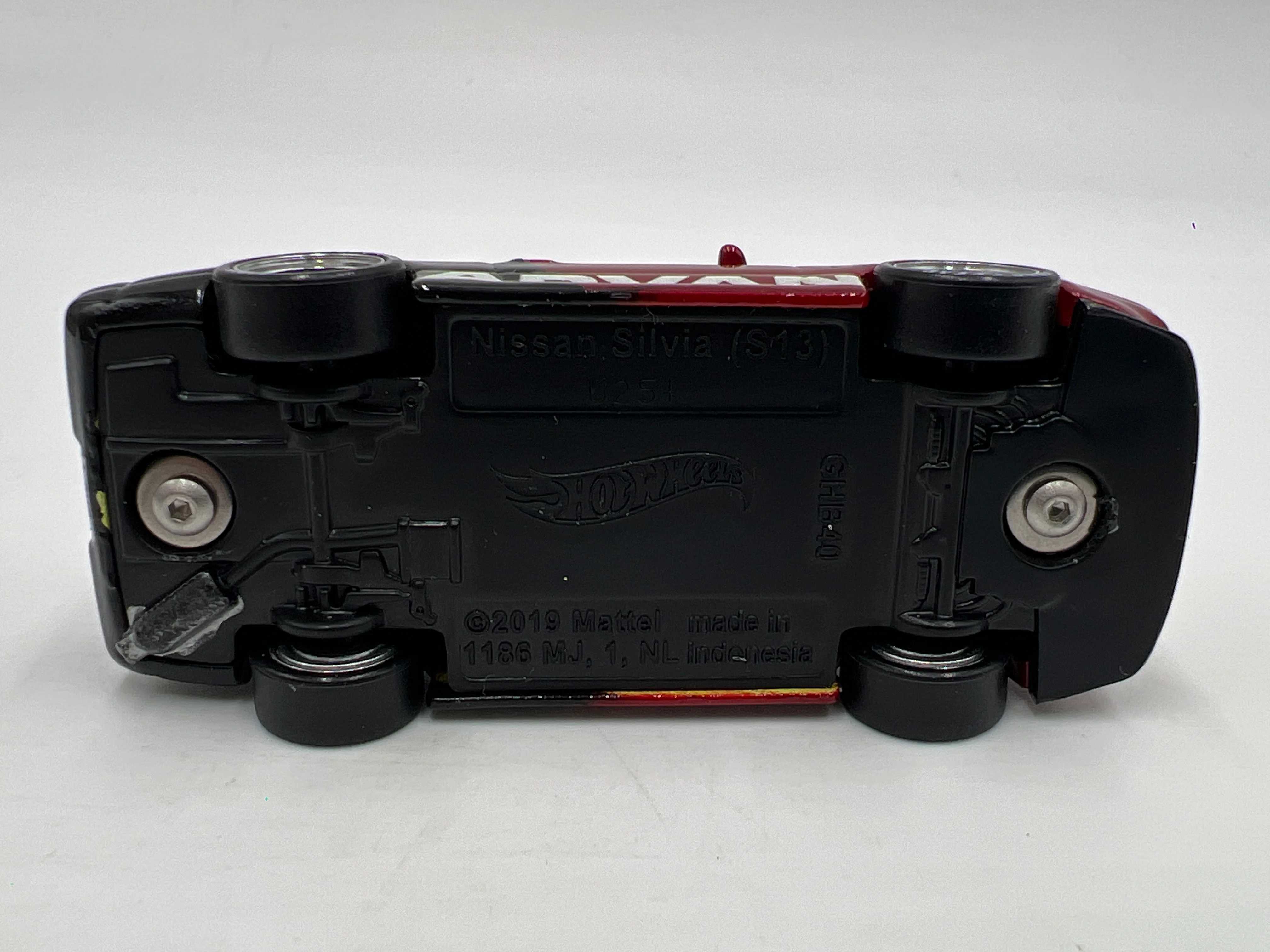 Hot Wheels Full Custom Nissan Silvia S13 Advan Red/Black - Image 5