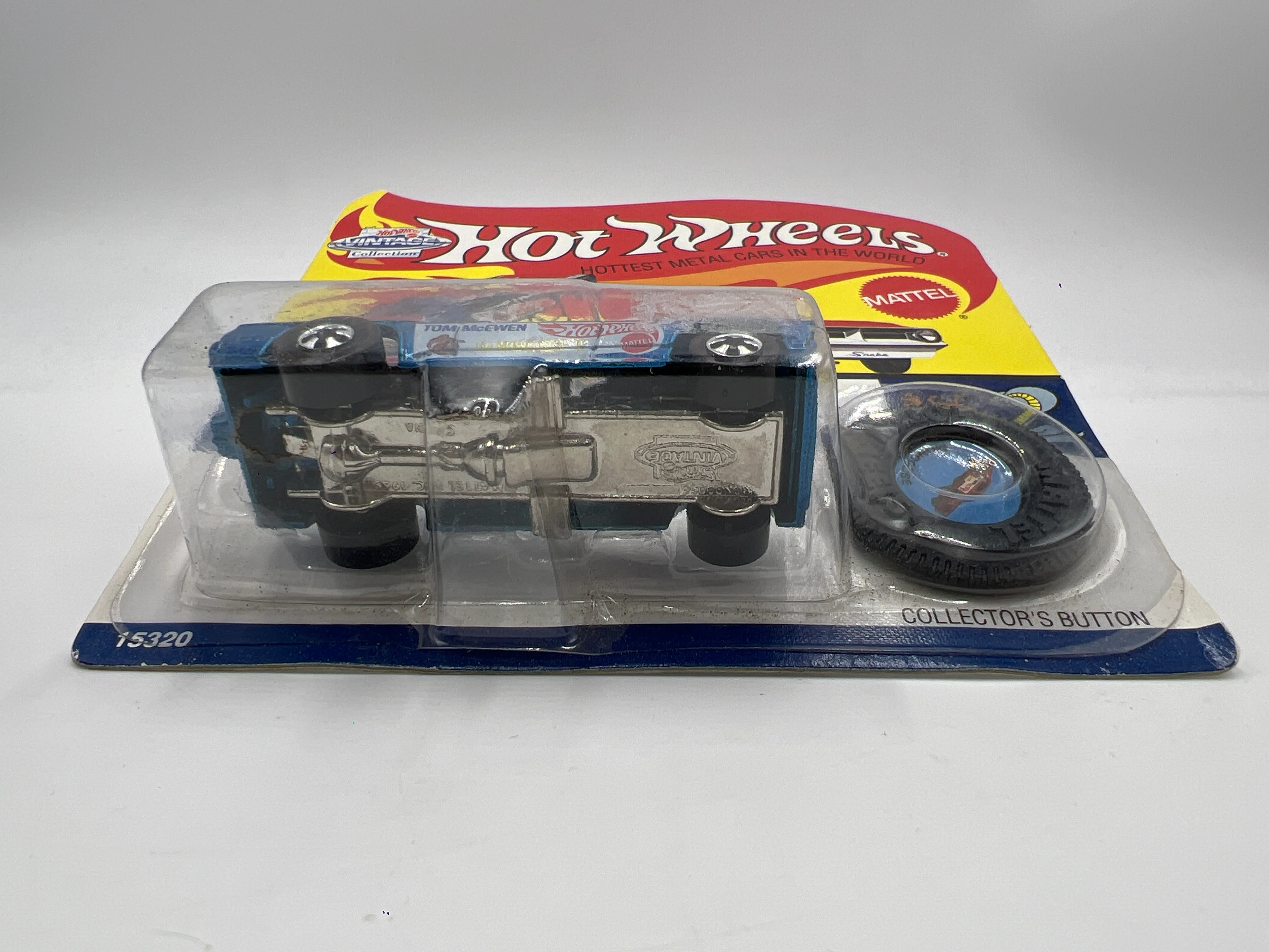 Hot Wheels Vintage Collection Mongoose Vs. Snake Tom McEwen Mongoose Blue - Image 6