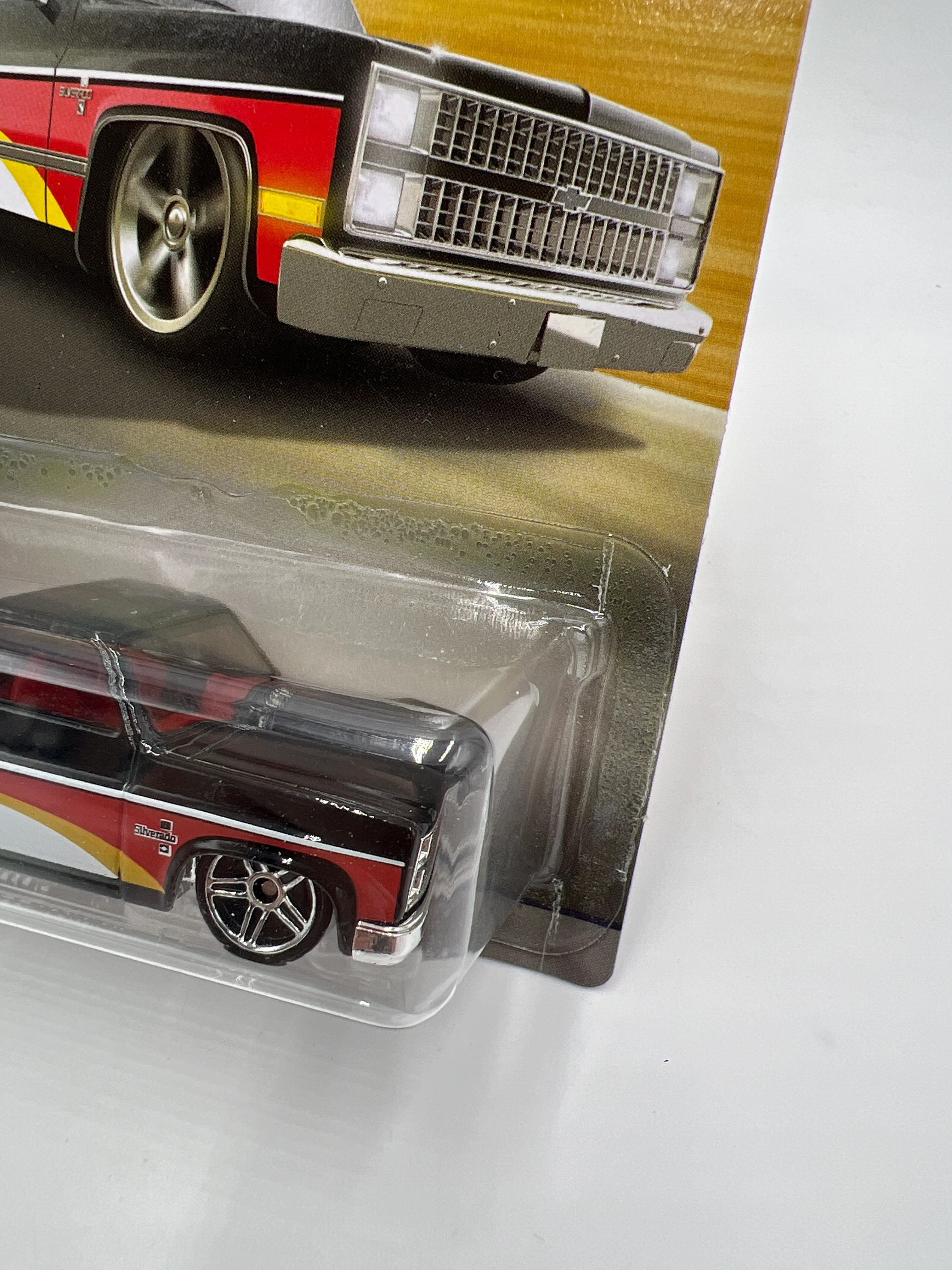 Hot Wheels Walmart Chevrolet Trucks 100 Years #2 83 Chevy Silverado Black - Image 3