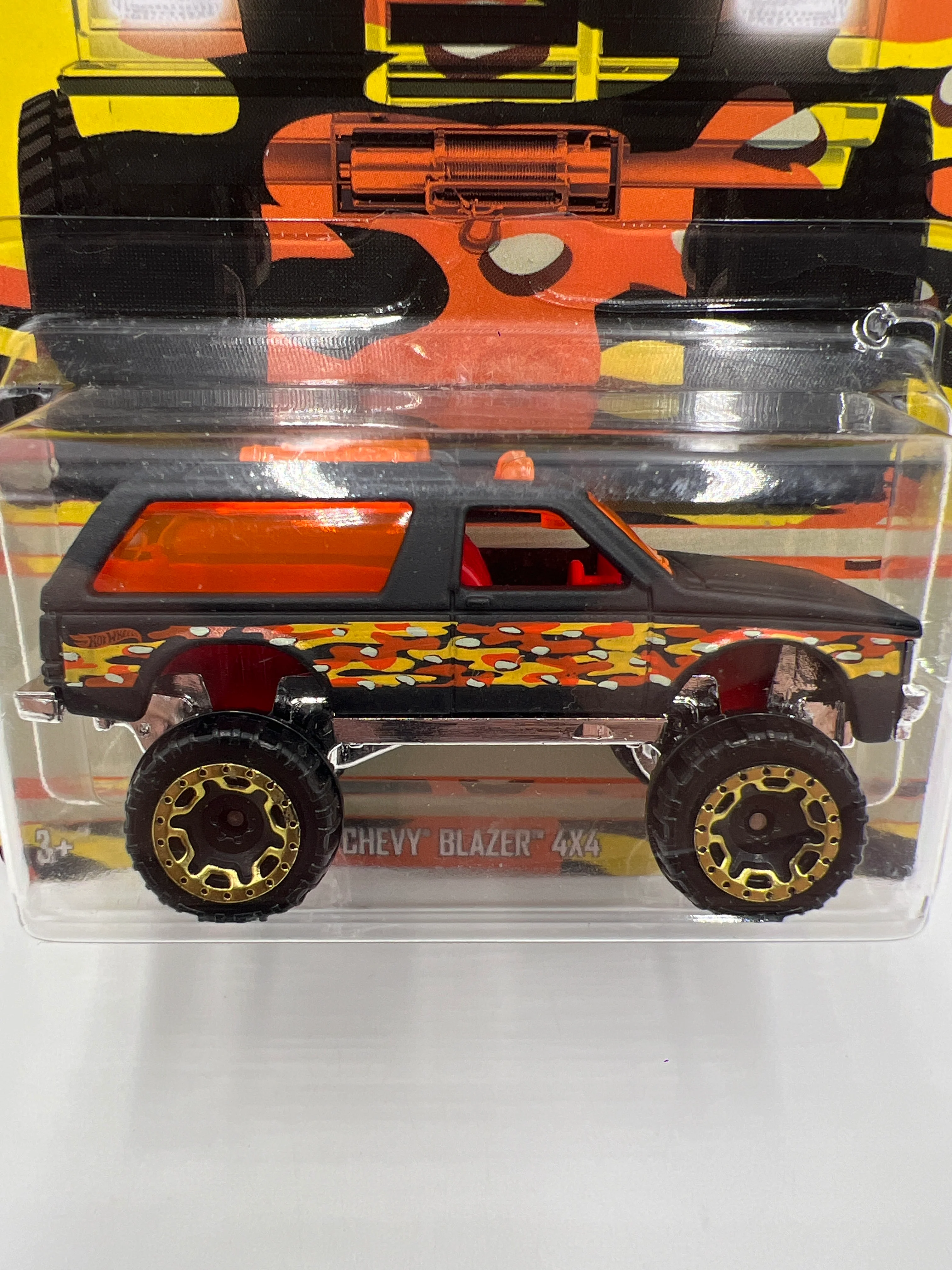 Hot Wheels Walmart Camouflage Series #6 Chevy Blazer 4x4 Black 160M - Image 2
