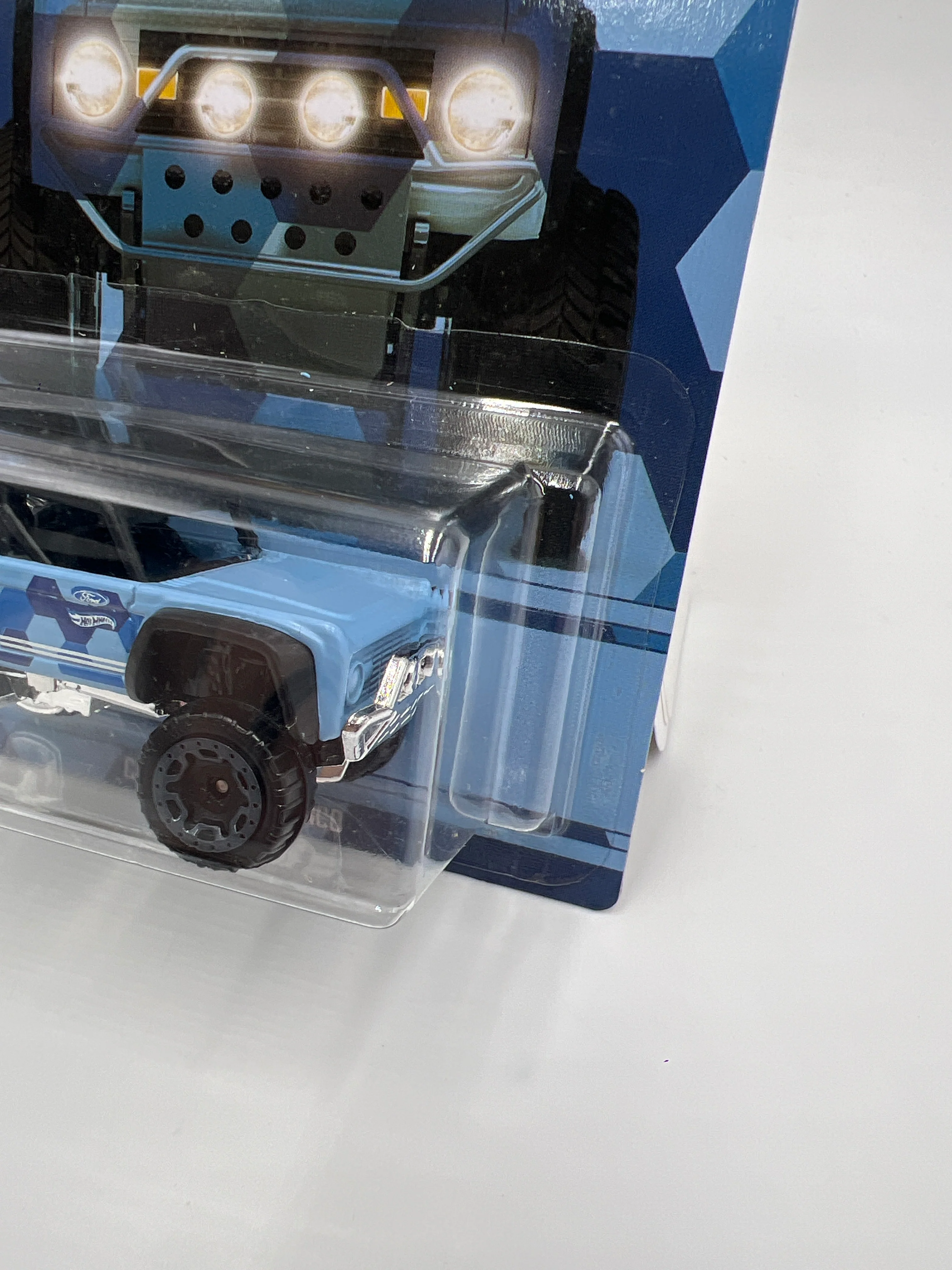 Hot Wheels Walmart Camouflage Series #5 Custom Ford Bronco Blue 160M - Image 3
