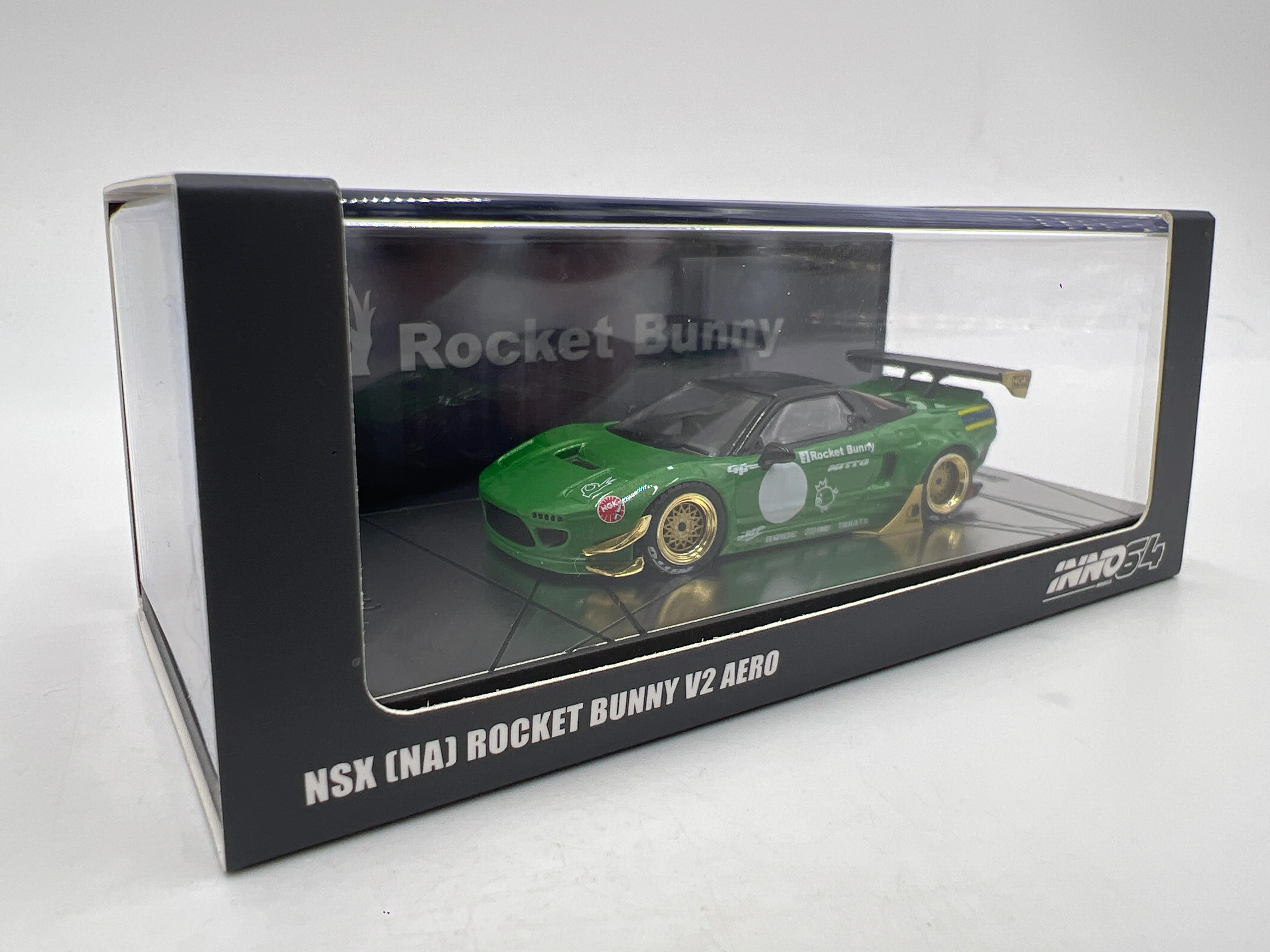 Inno64 1/64 NSX NA Rocket Bunny V2 Aero Green - Image 7