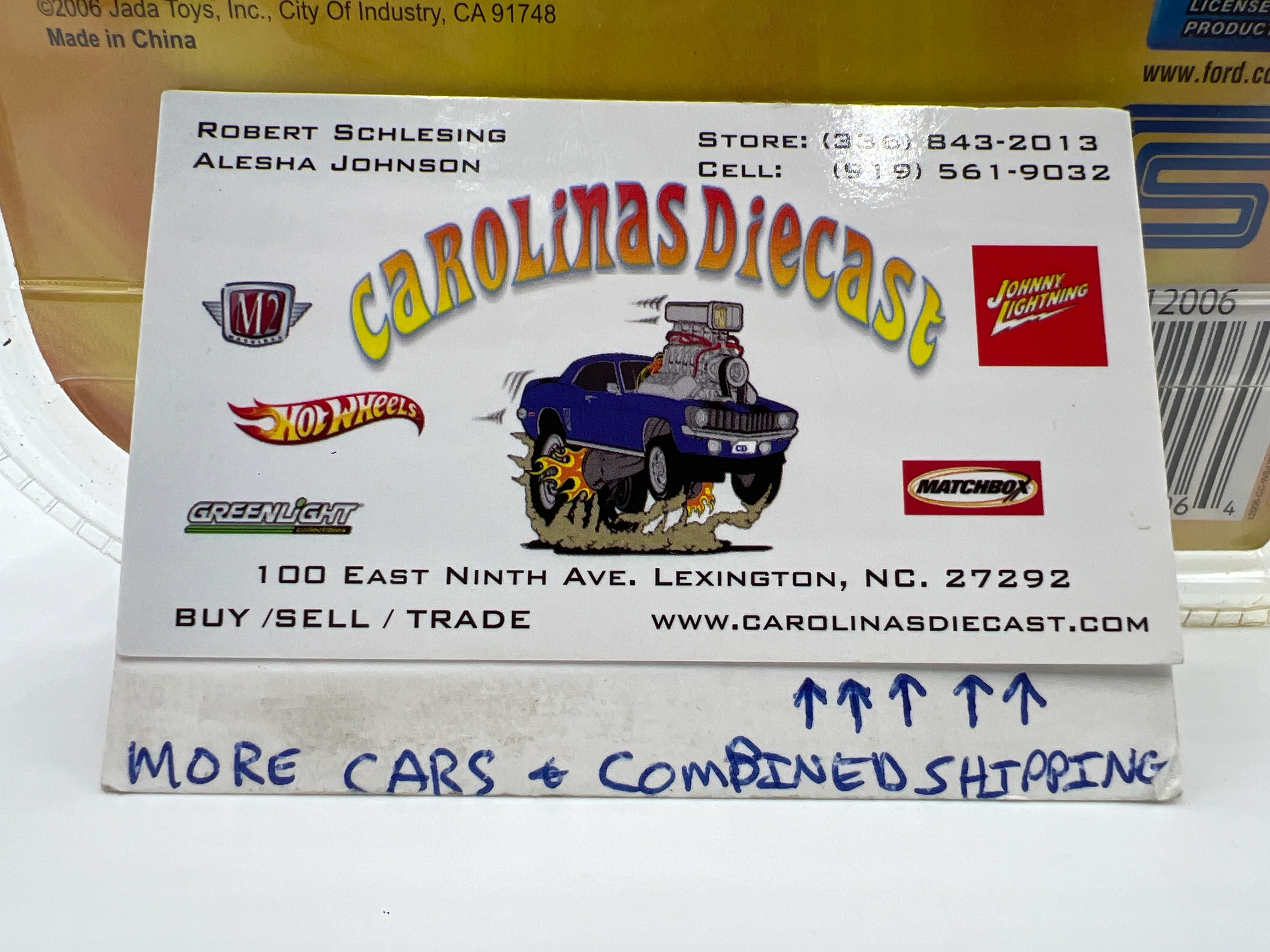2006 Jada Big Time Muscle Wave 6 #68 71 Pontiac GTO Yellow 188D - Image 7