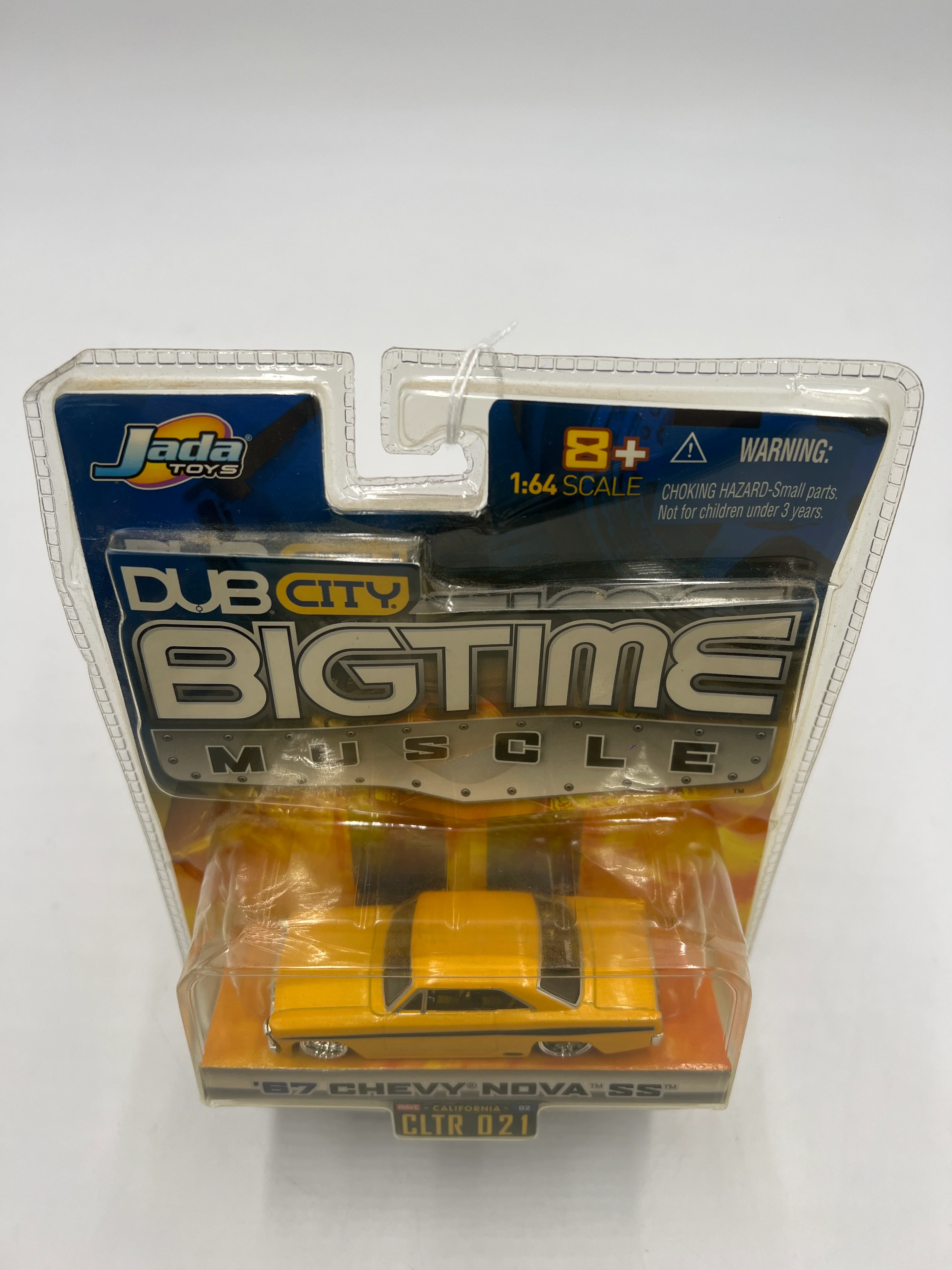 Jada Dub City Big Time Muscle 67 Chevy Nova SS Yellow 185A - Image 6