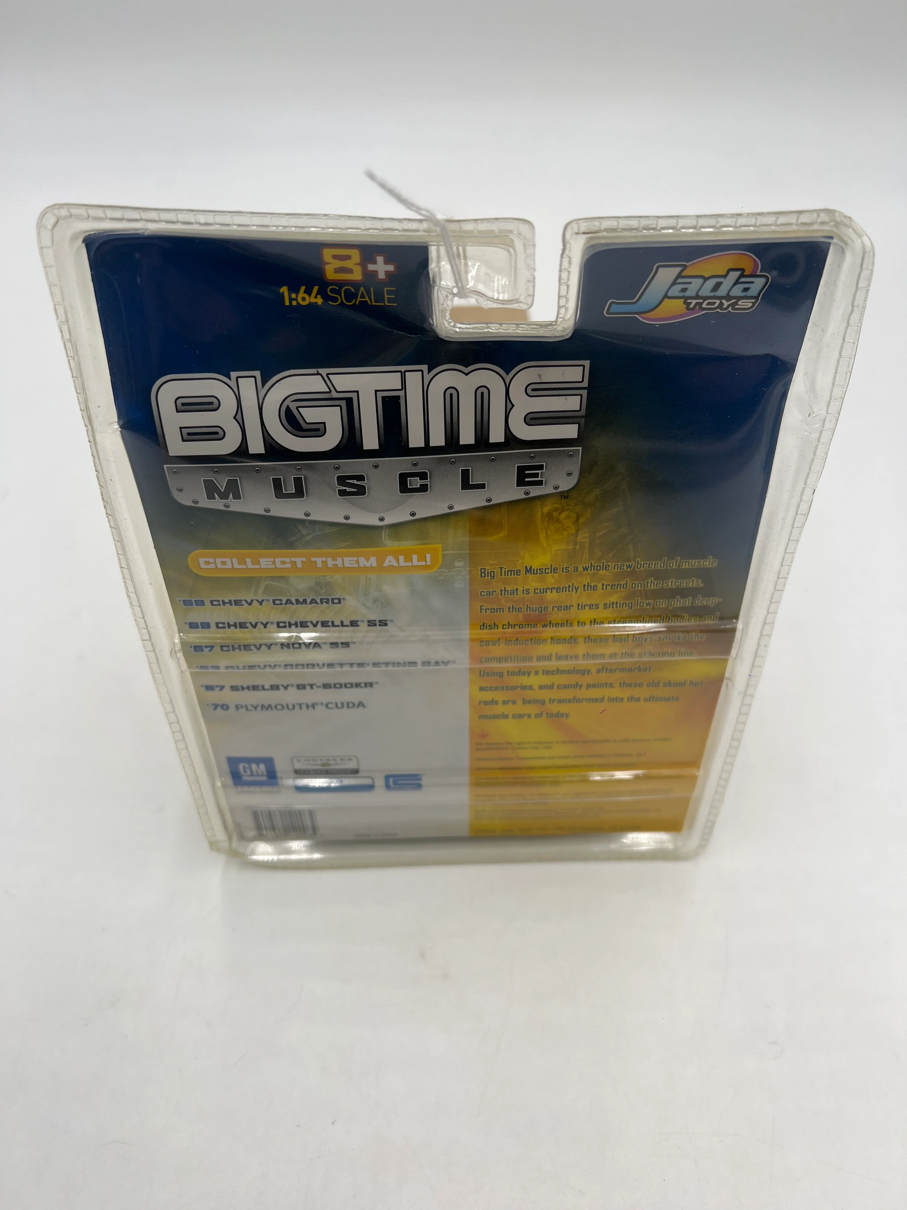 Jada Dub City Big Time Muscle 67 Chevy Nova SS Yellow 185A - Image 8