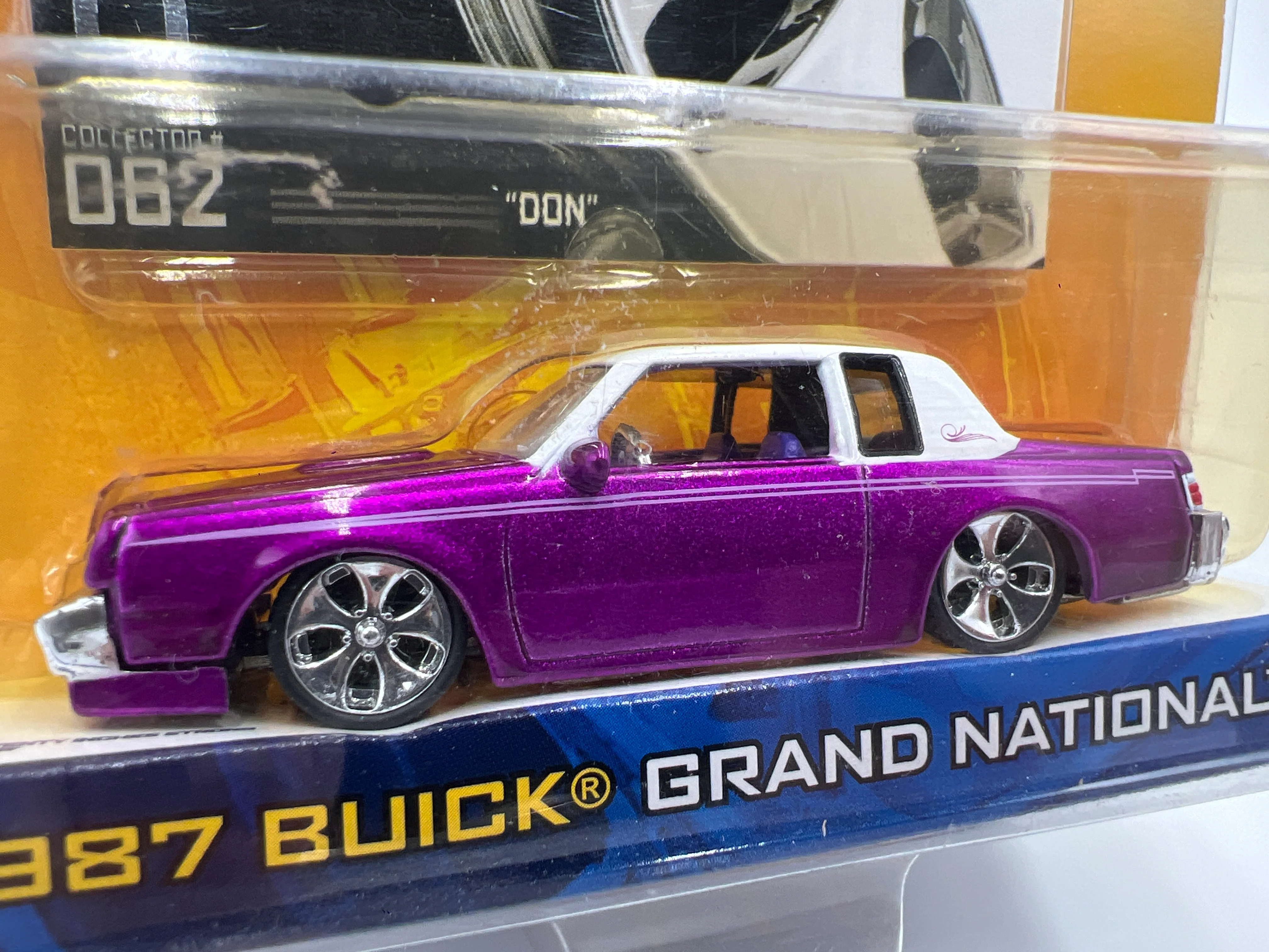 Jada 1/64 Dub City #62 Don 1987 Buick Grand National Purple 181B - Image 3