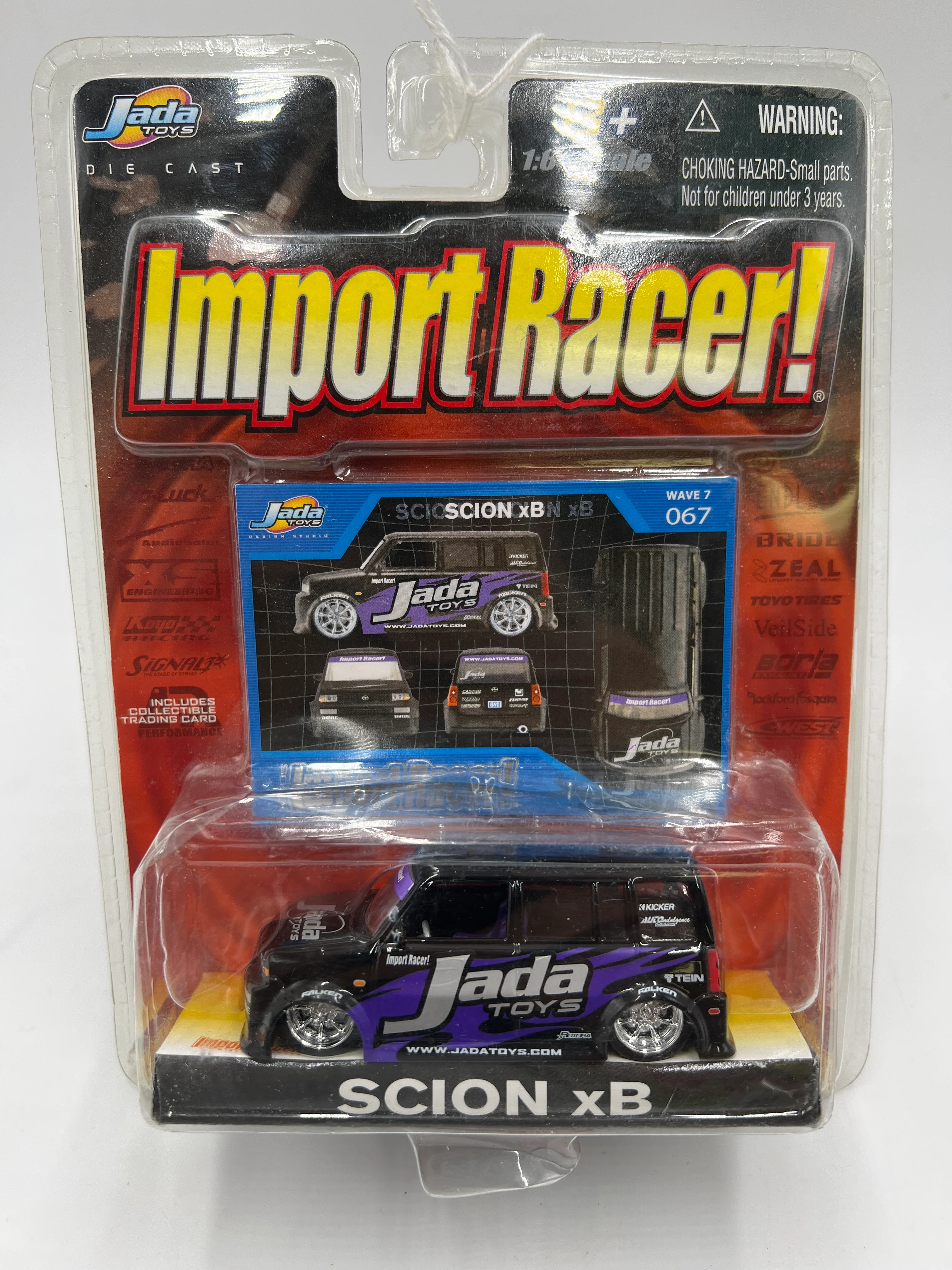 Jada Toys Import Racer! Scion xB Black *Some Blister Damage* 200C - Image 2