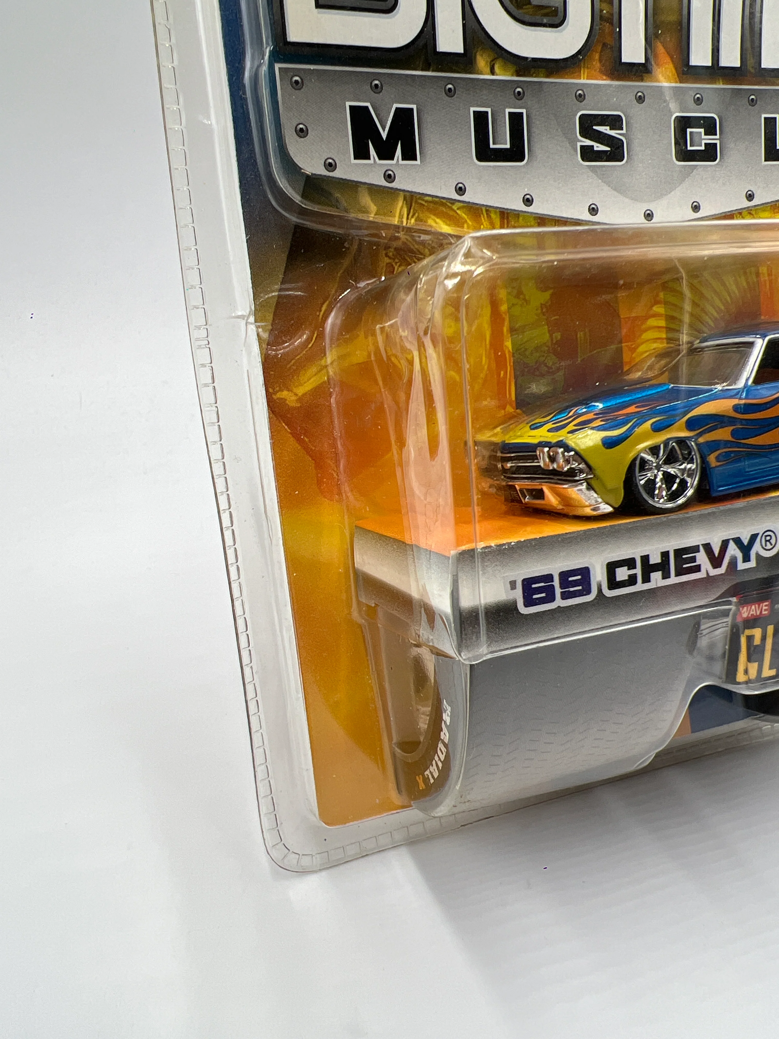 Jada Dub City Big Time Muscle #2 69 Chevy Chevelle SS Blue 185G - Image 5