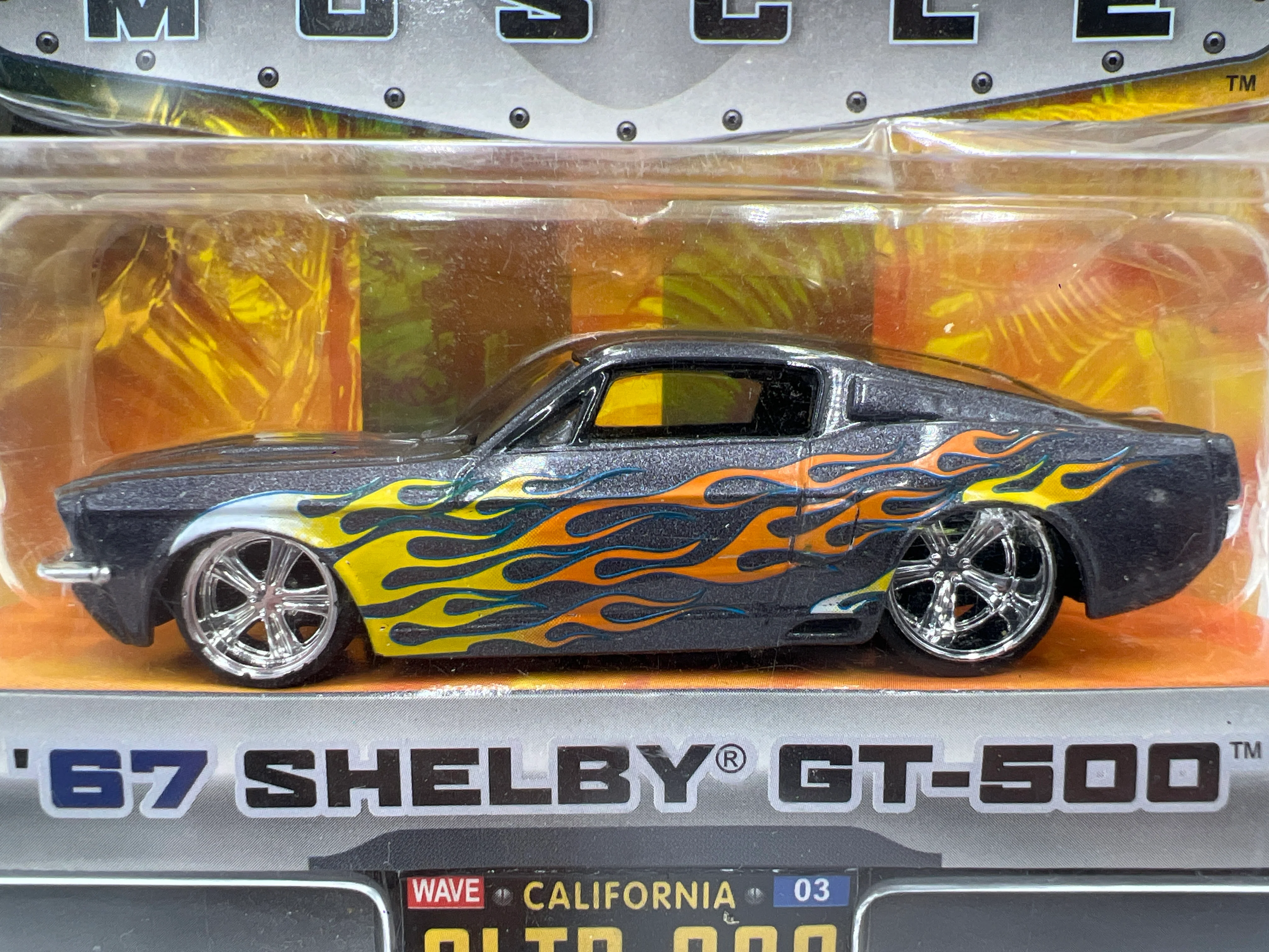 Jada Dub City Big Time Muscle #29 67 Shelby GT-500 Gray 184G - Image 3