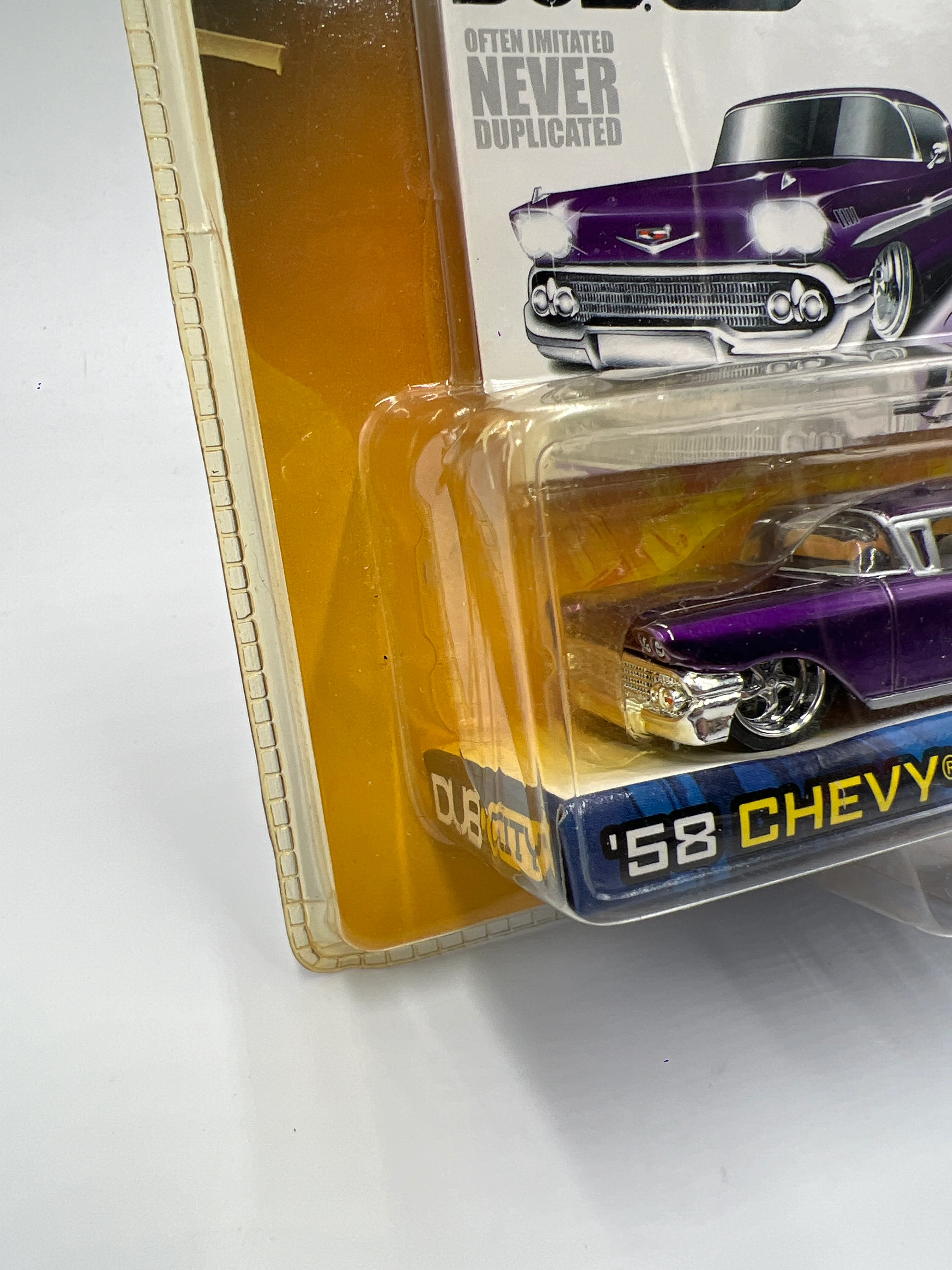 Jada Dub City Old Skool #115 58 Chevy Impala Purple 184E - Image 5