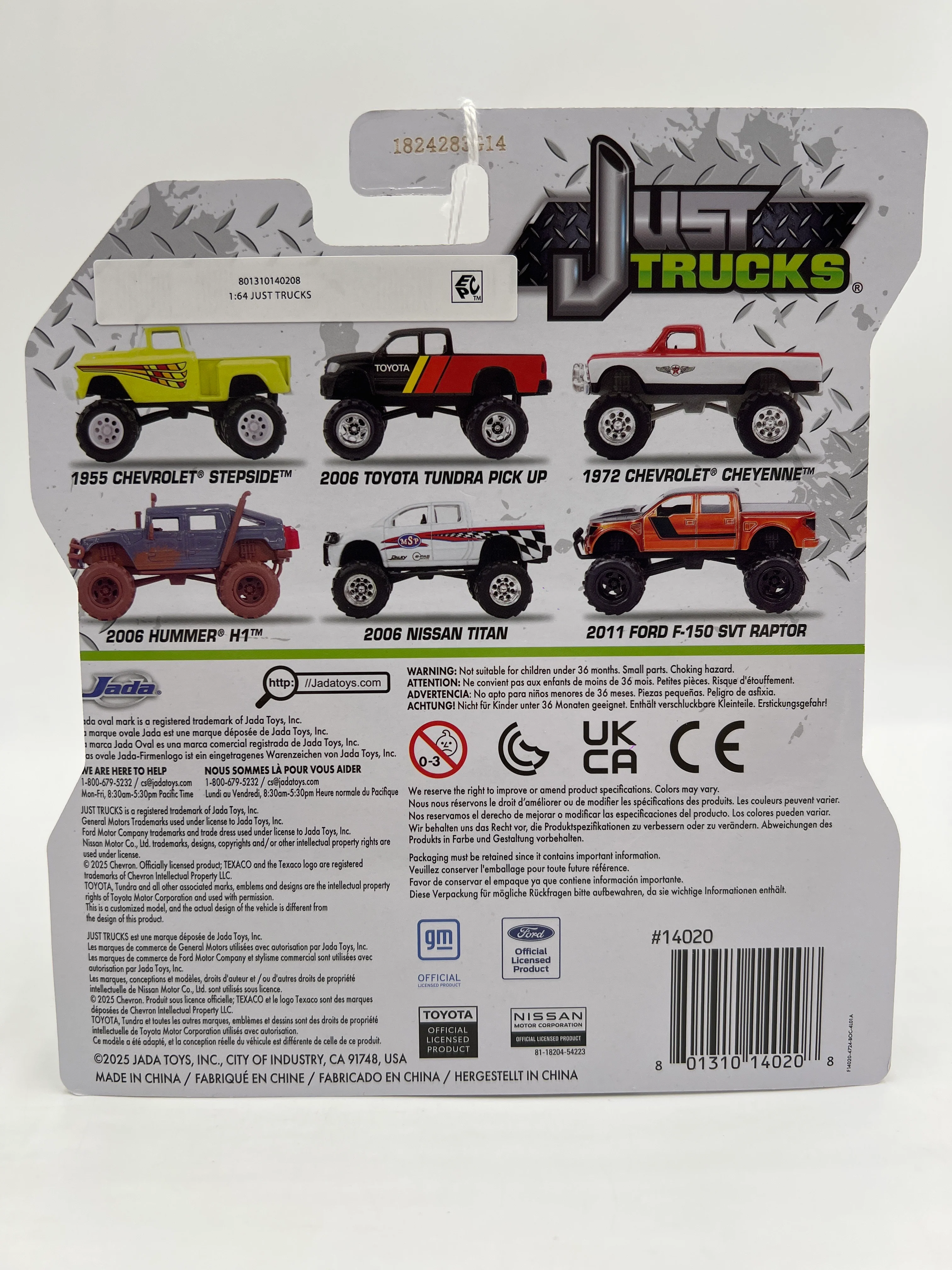 2025 Jada Just Trucks Wave 47 2006 Toyota Tundra Pick Up 182A - Image 6