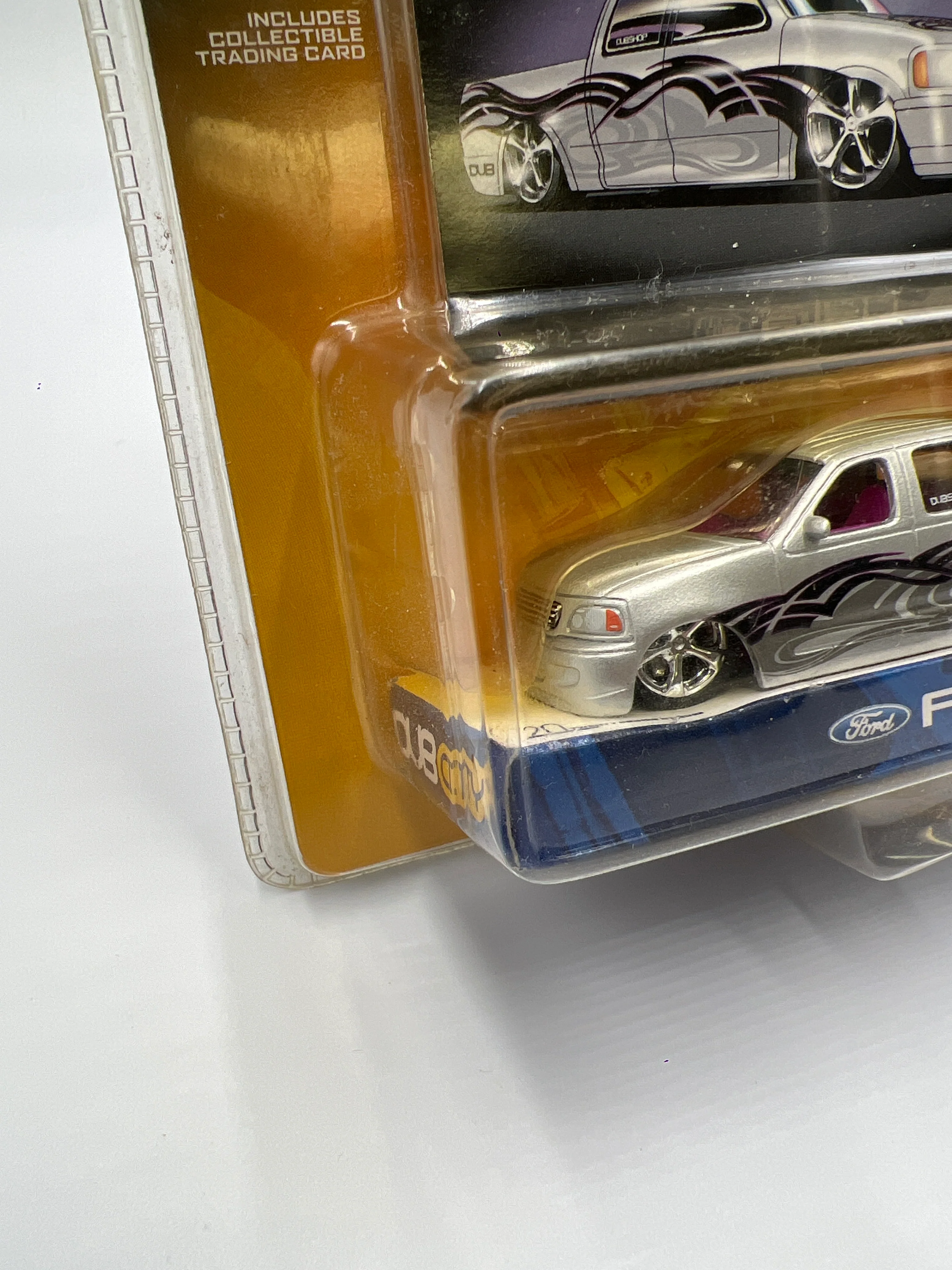 2003 Jada Toys Dub City #055 Ford F-150 Silver 214A - Image 5