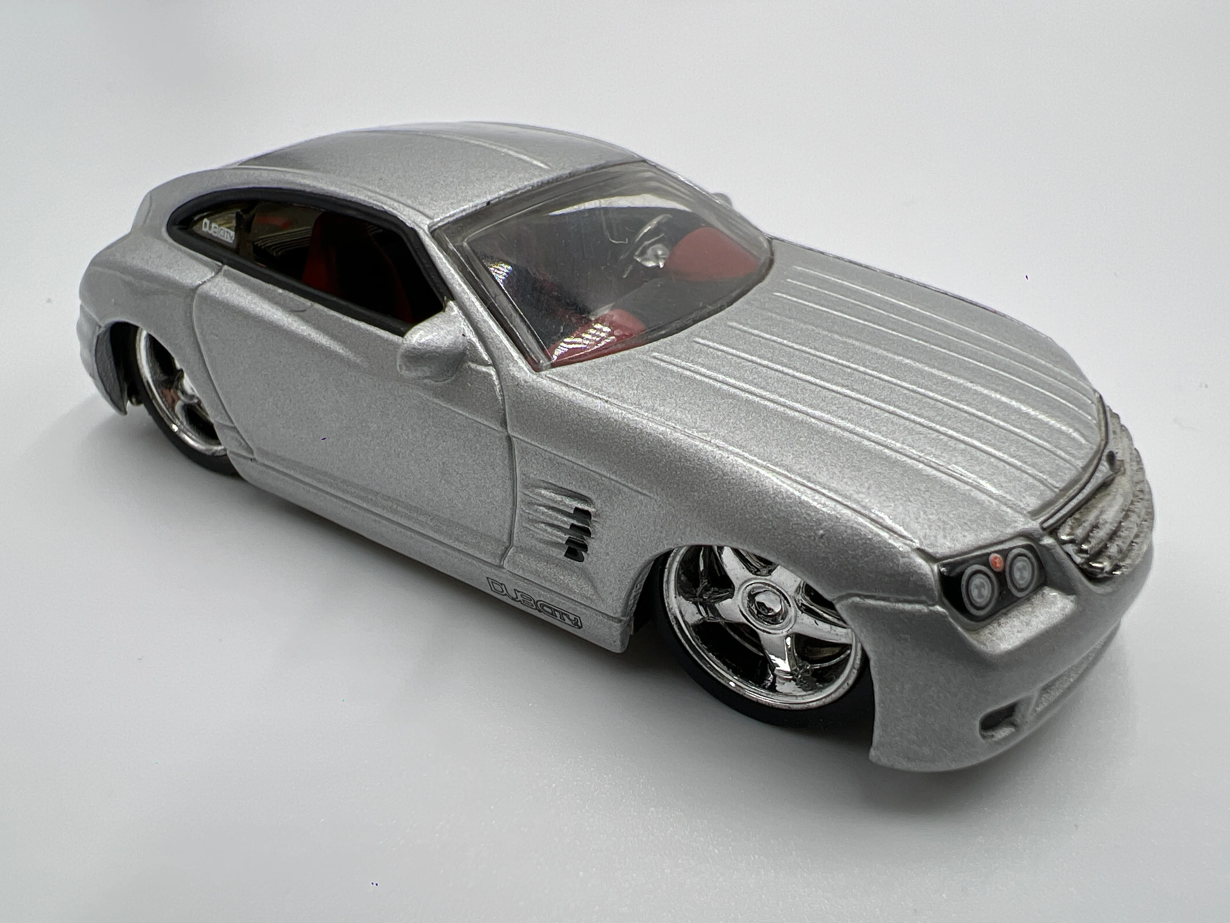 Jada Toys Dub City Chrysler Crossfire Silver Loose - Image 2
