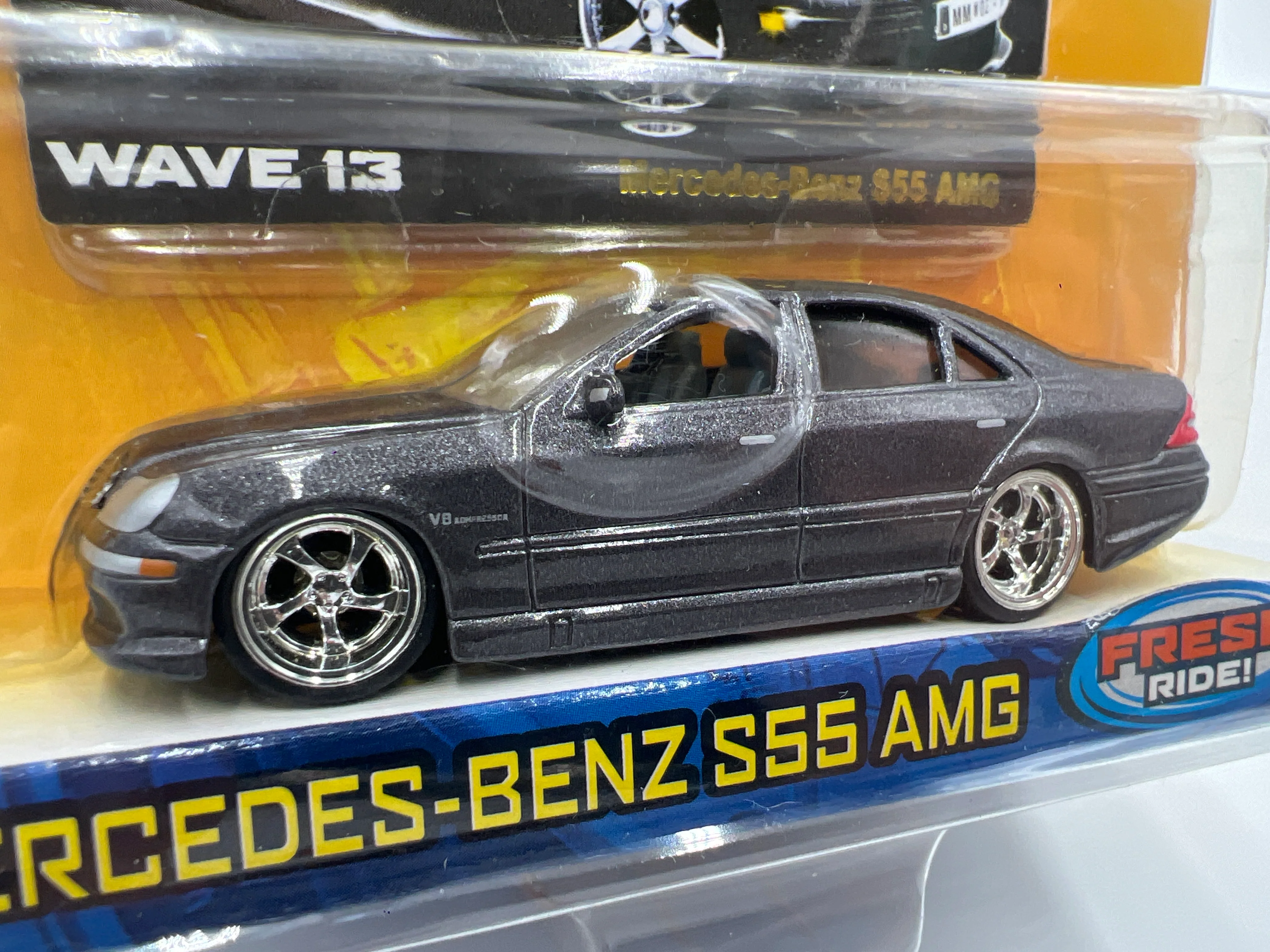 Jada Toys Dub City Euro Spec Wave 13 #144 Mercedes-Benz S55 AMG Gray - Image 3