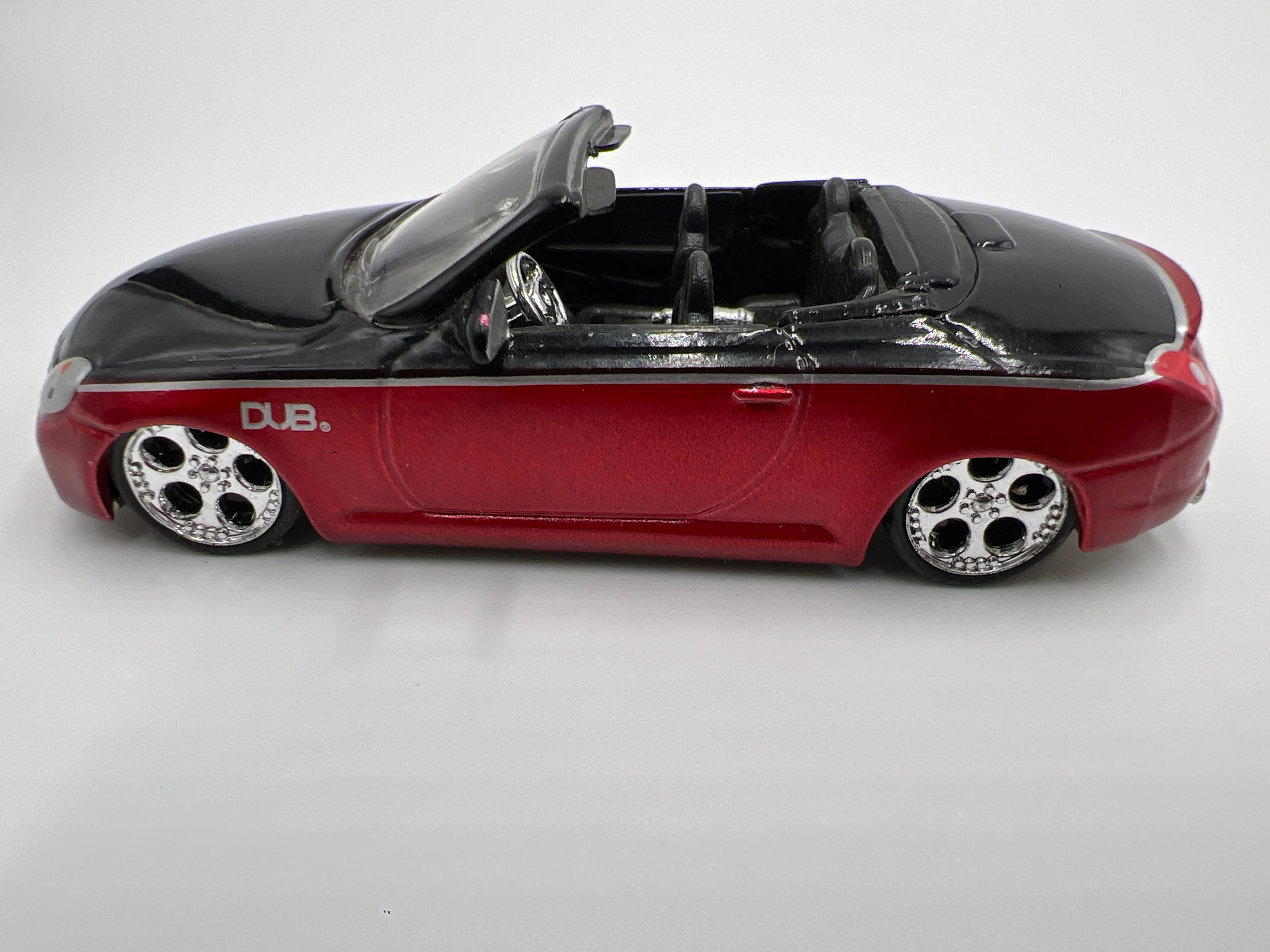 Jada Toys Dub City Lexus SC430 Red/Black Loose - Image 5