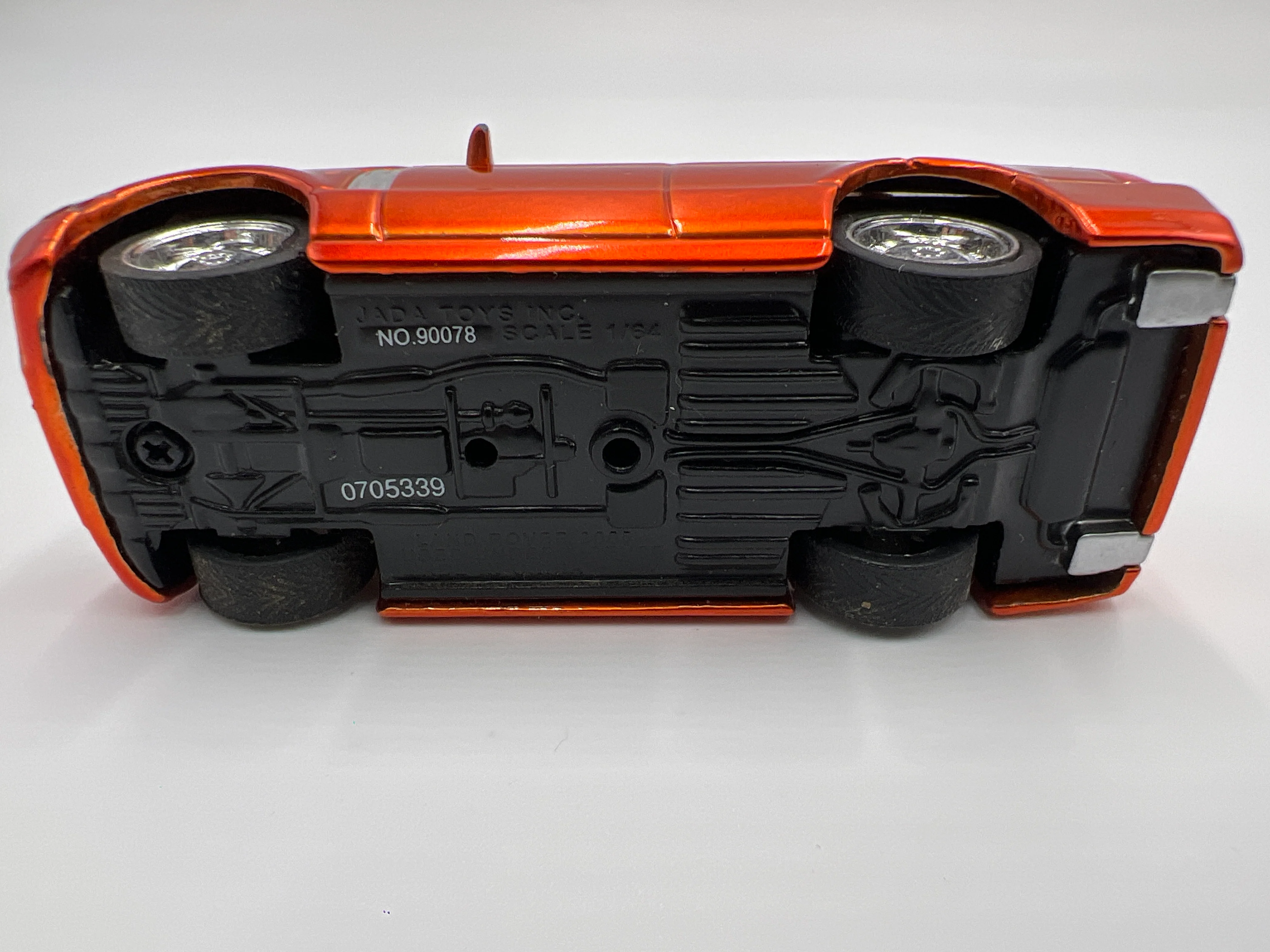 Jada Toys Dub City 2005 Land Rover Orange Loose - Image 6