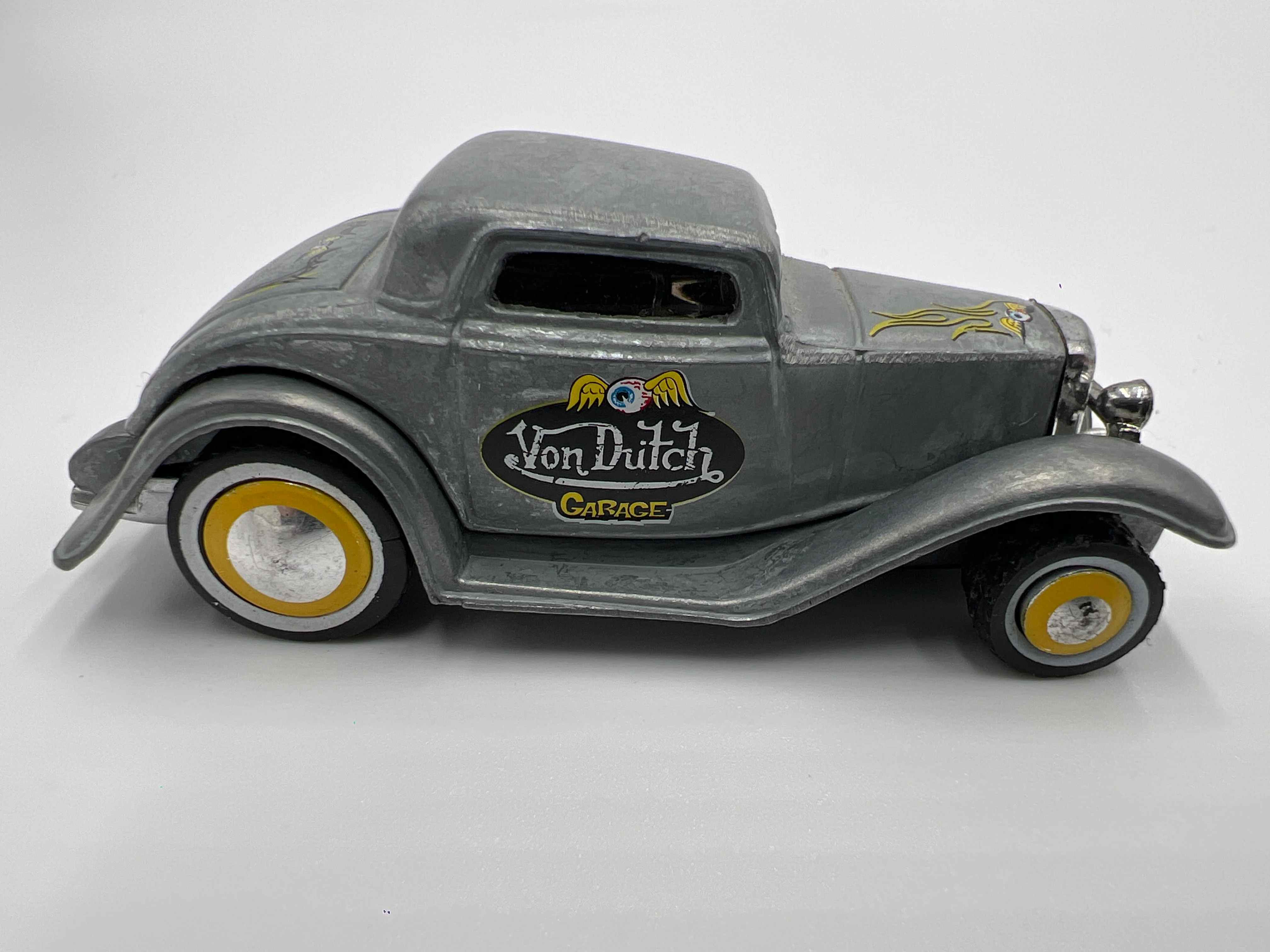 Jada Toys Von Dutch 1932 Ford Raw Metal Loose - Image 4