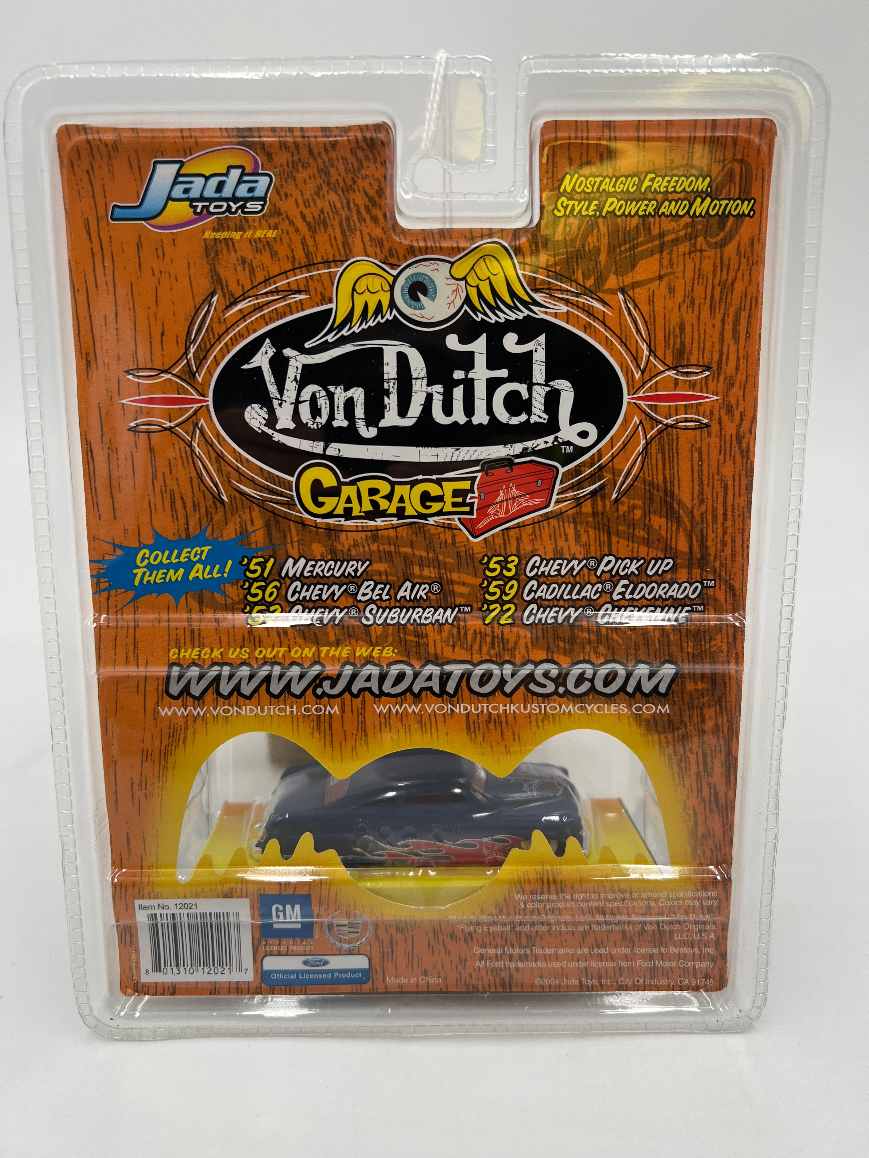 Jada Toys Von Dutch Garage 51 Mercury Blue 215D - Image 6