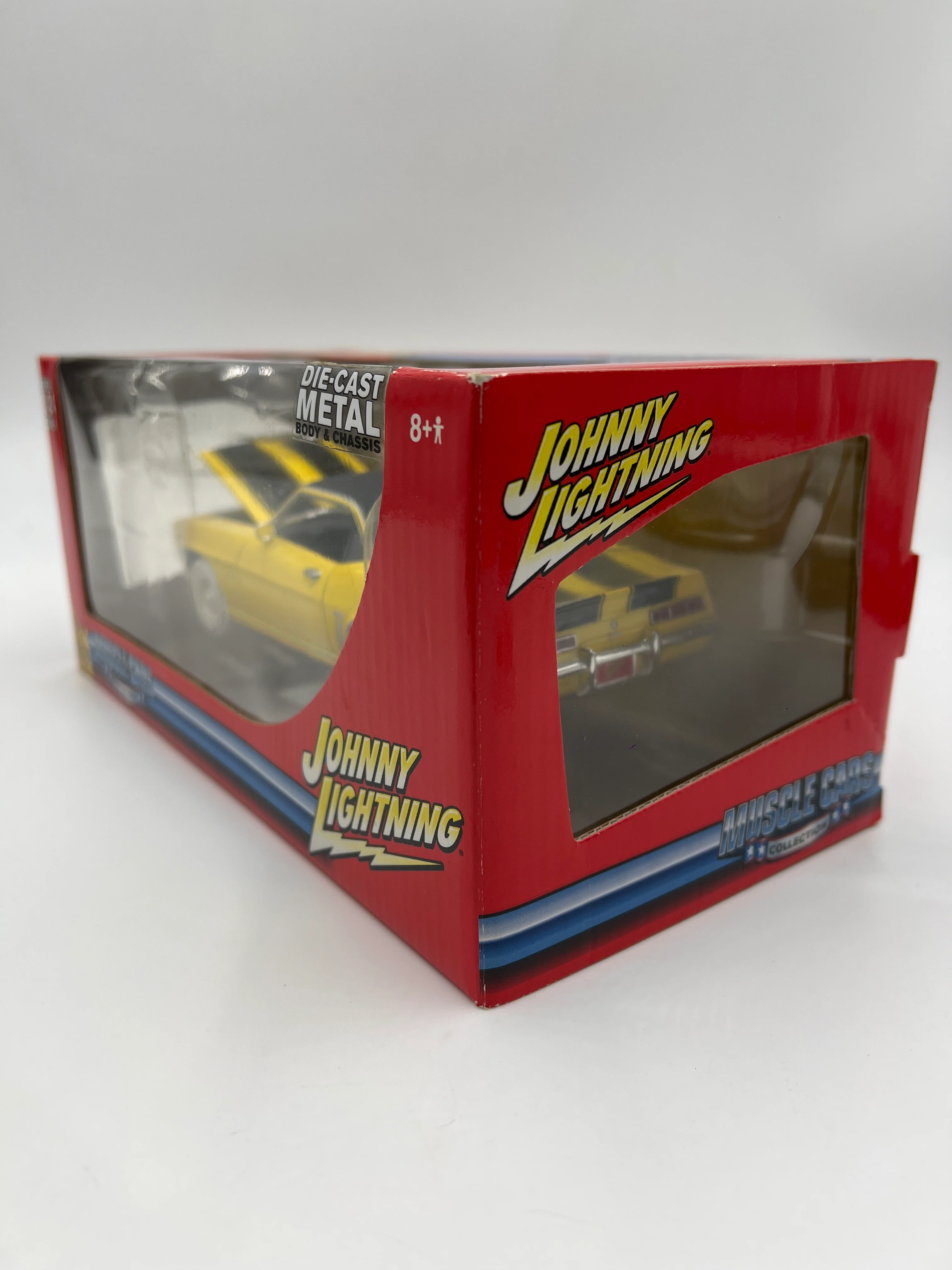 Johnny Lightning 1:24 Scale White Lightning Muscle Cars Chase 1969 Chevy Camaro Z28 Yellow VHTF - Image 6