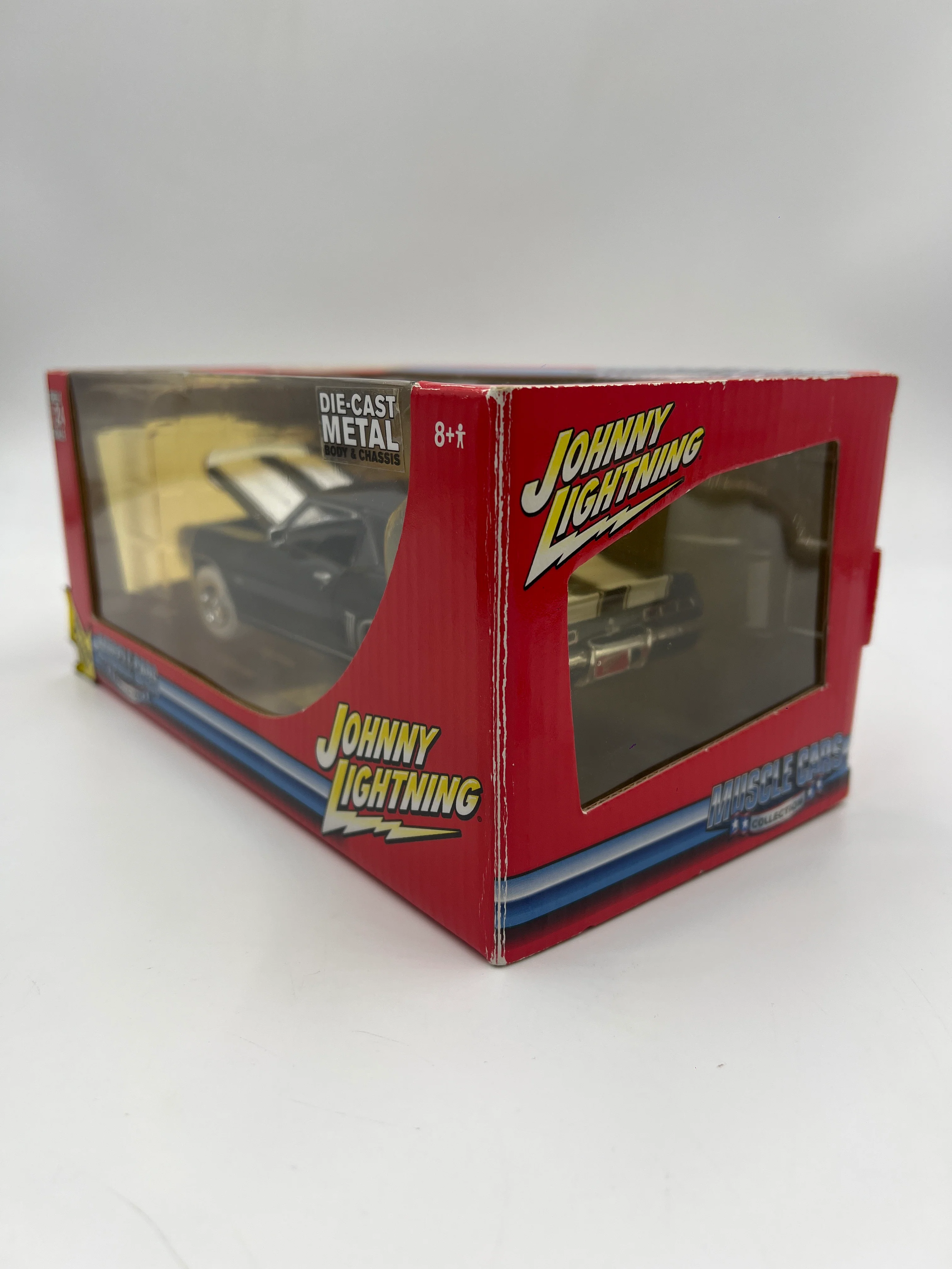 Johnny Lightning 1:24 Scale White Lightning Chase Muscle Cars 1969 Chevy Camaro Z28 Black VHTF - Image 6