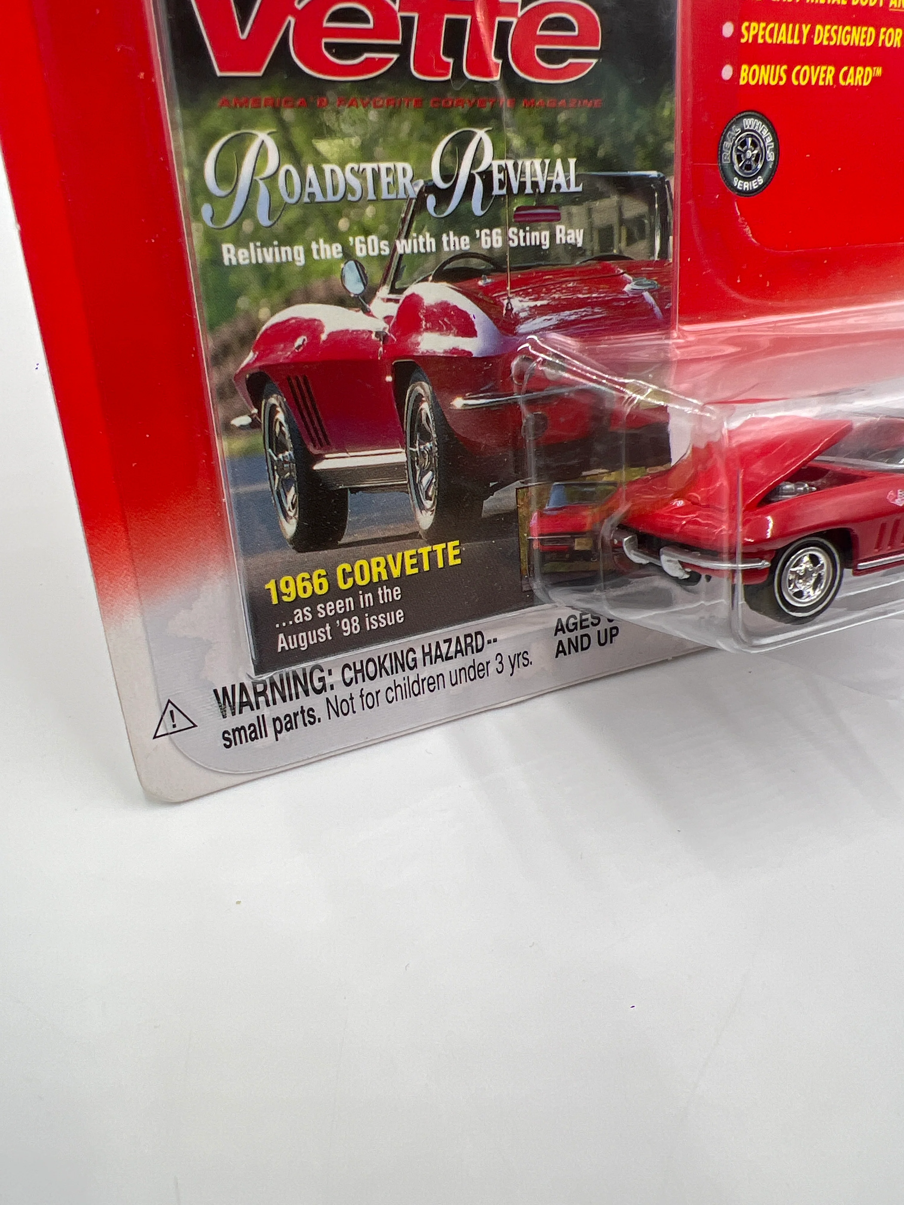 Johnny Lightning Vette 1966 Corvette Red 219E - Image 5