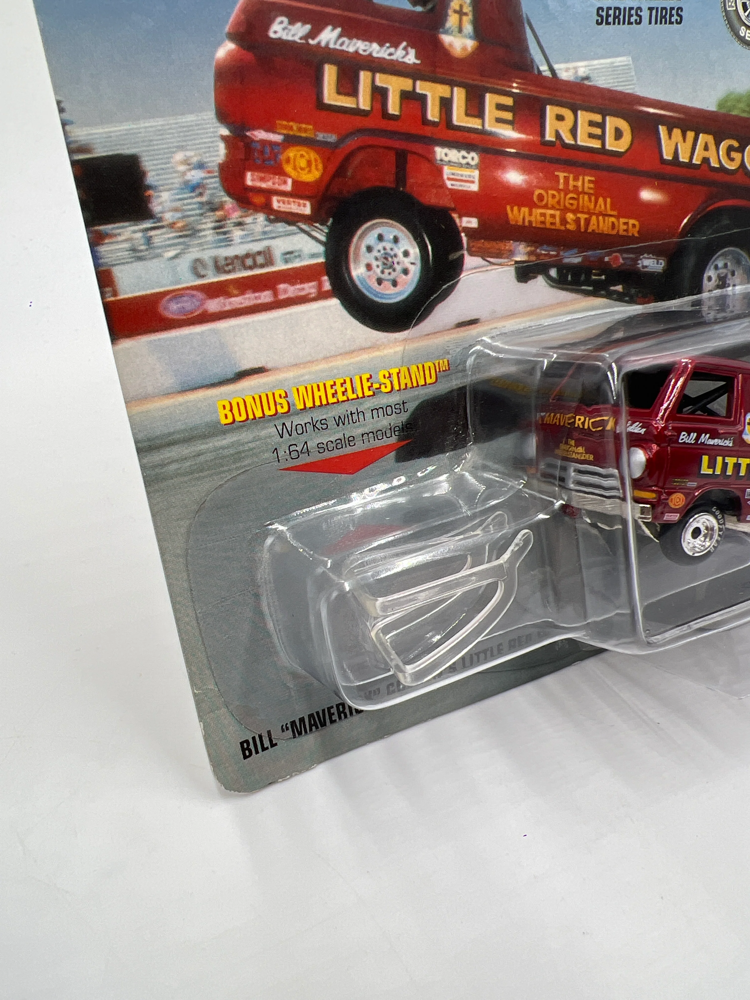 Johnny Lightning Show Stoppers Bill Maverick Goldens Little Red Wagon 231E - Image 4