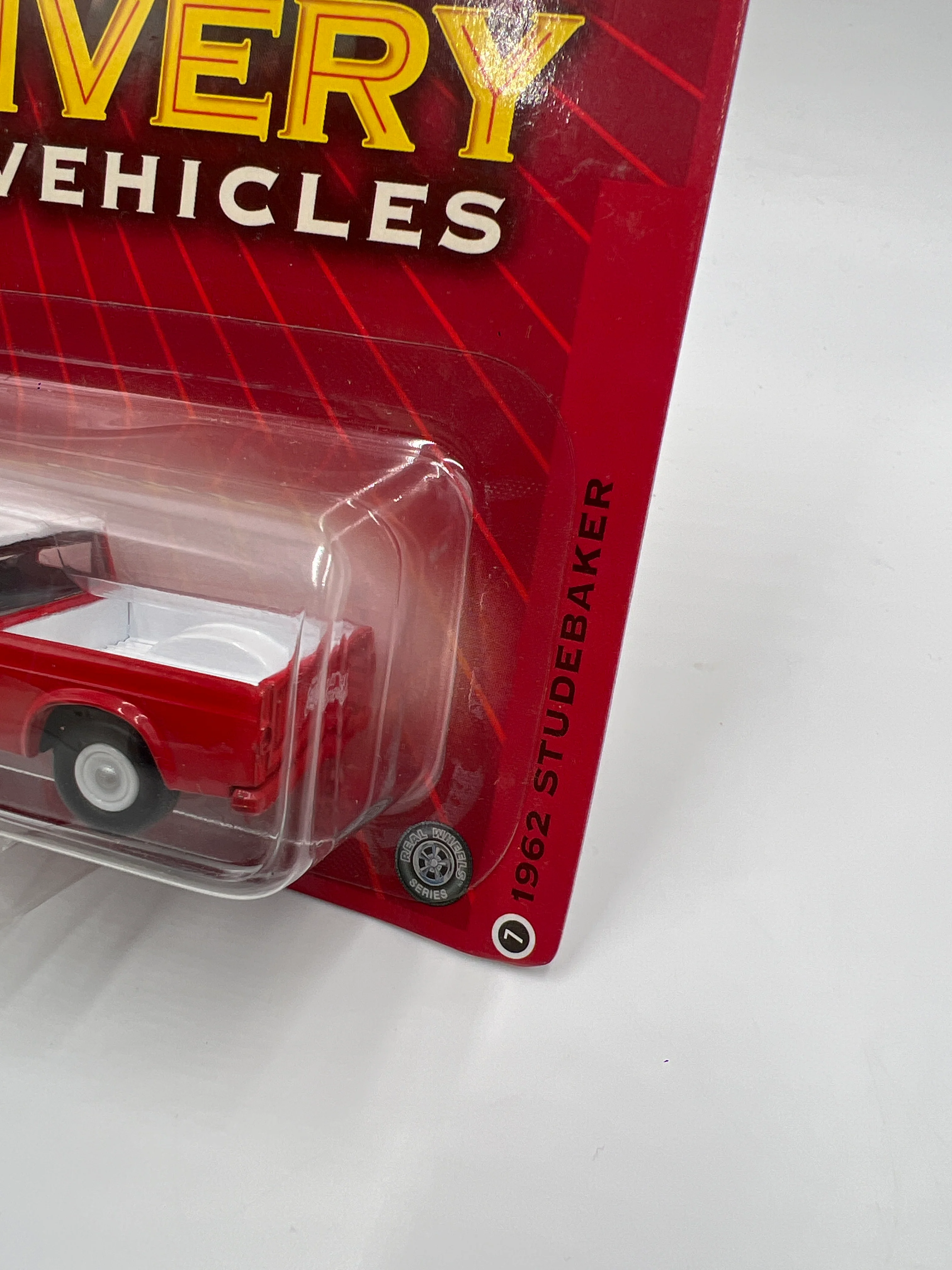 Johnny Lightning Coca Cola Delivery Vehicles #7 1962 Studebaker Red 220D - Image 3