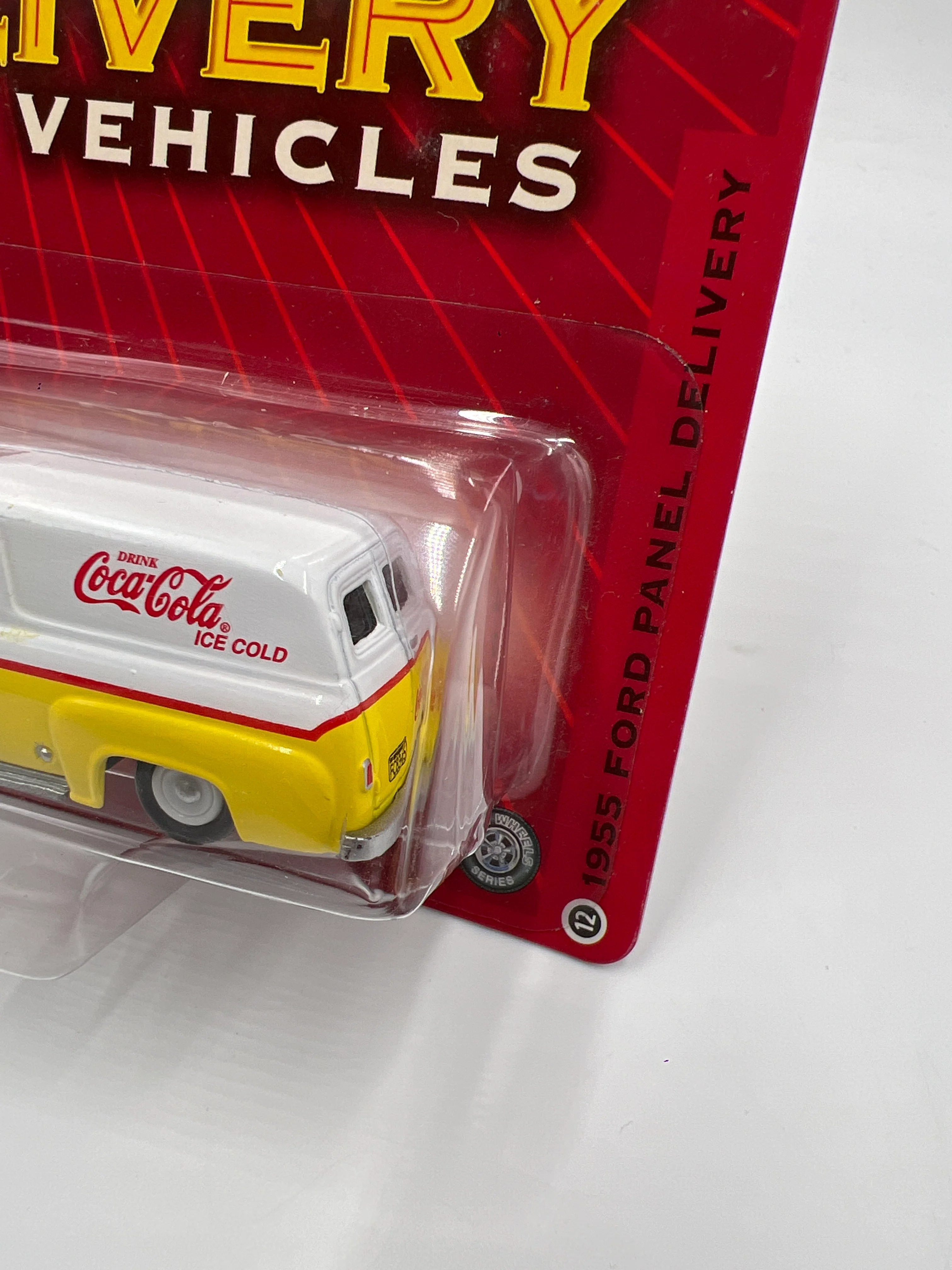 Johnny Lightning Coca Cola Delivery Vehicles #12 1955 Ford Panel Delivery 220D - Image 3